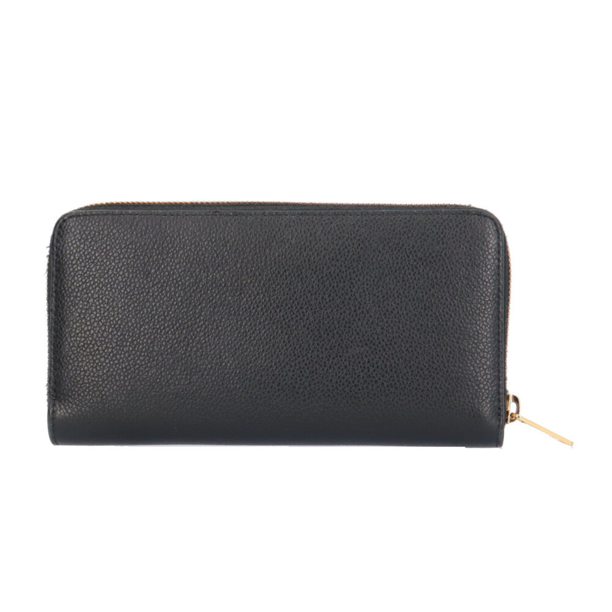 Celine Celine Large Zip Wallet Triomphe Long Leather Men's Women's CELINE Size ONE SIZE - 2 Thumbnail