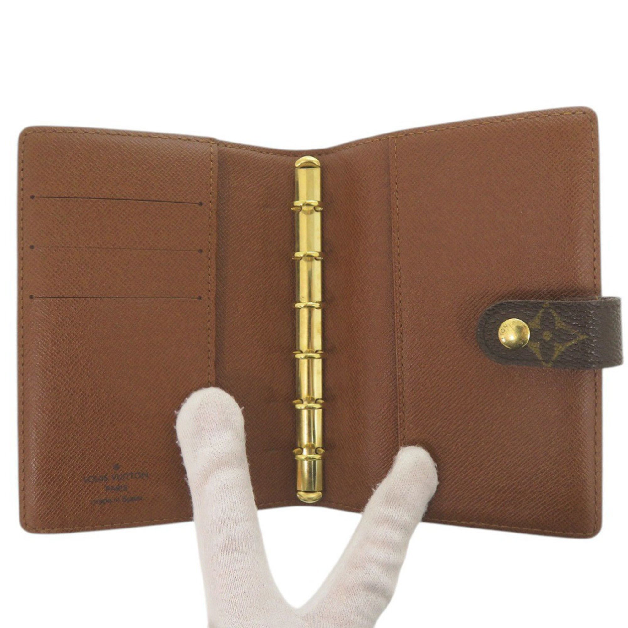 Louis Vuitton Louis Vuitton Agenda PM Monogram R20005 Notebook Cover LV 1291 LOUIS VUITTON Size ONE SIZE - 4 Thumbnail
