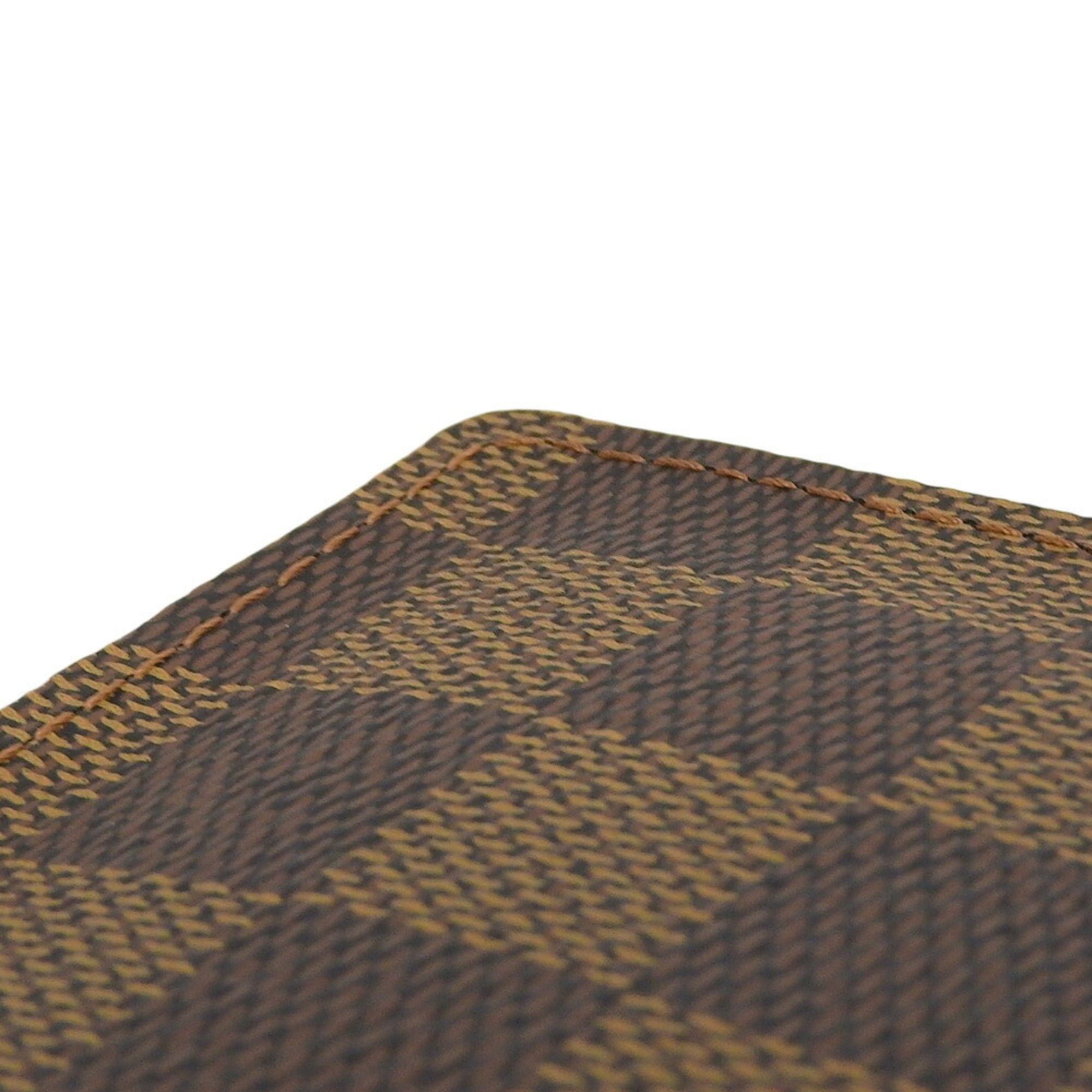 Louis Vuitton Like New Louis Vuitton Damier Couverture N60188 Passport Case, Ebene Size ONE SIZE - 5 Thumbnail