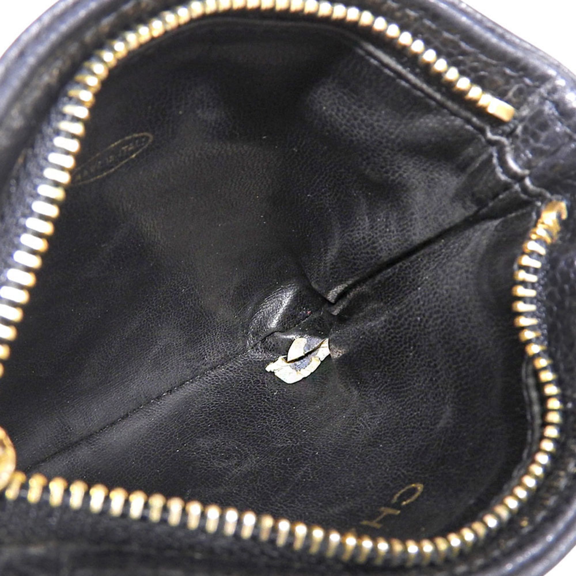 Chanel Chanel Coco Mark Waist Bag/Waist Pouch, Caviar Leather, Black Size ONE SIZE - 3 Thumbnail