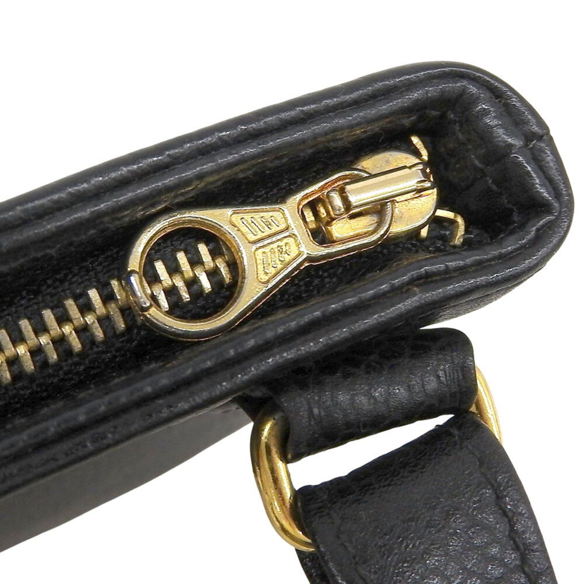Chanel Chanel Coco Mark Waist Bag/Waist Pouch, Caviar Leather, Black Size ONE SIZE - 6 Thumbnail