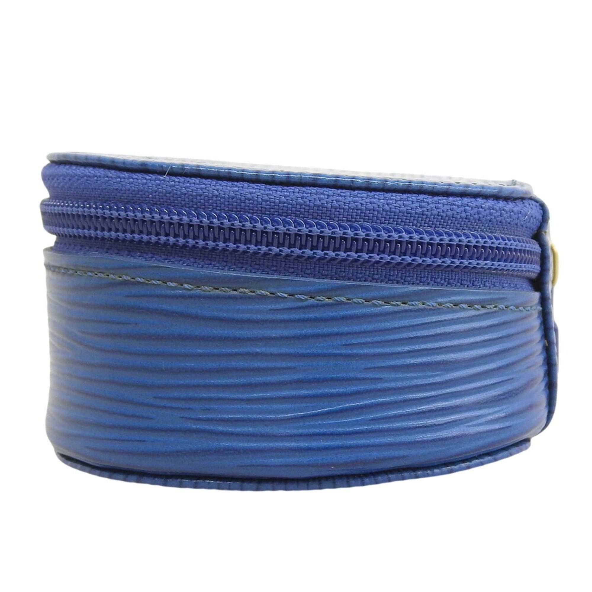 Louis Vuitton Louis Vuitton Epi Ecrin Bijou 8 M48225 Case Blue Pouch Size ONE SIZE - 6 Thumbnail