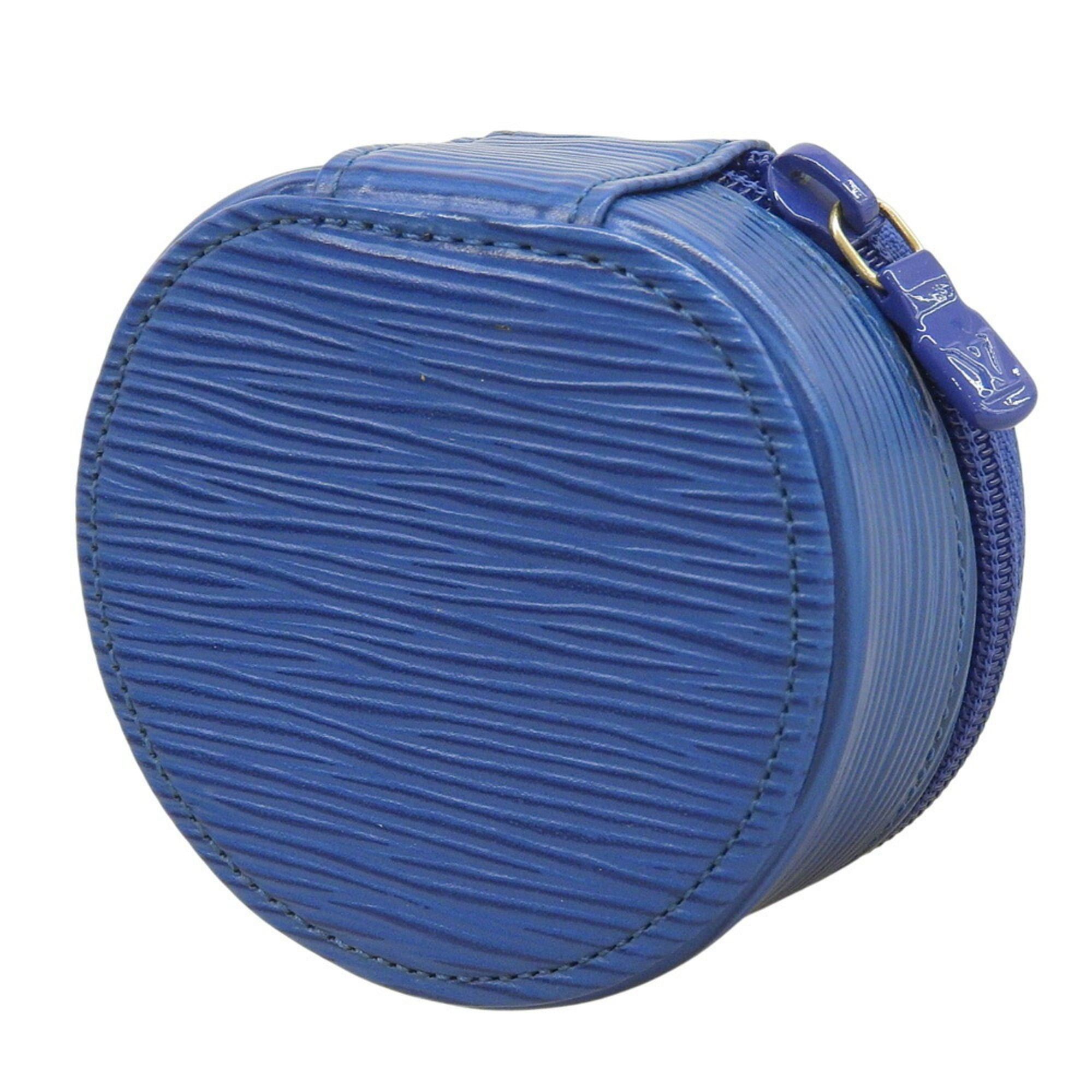 Louis Vuitton Louis Vuitton Epi Ecrin Bijou 8 M48225 Case Blue Pouch Size ONE SIZE - 2 Thumbnail