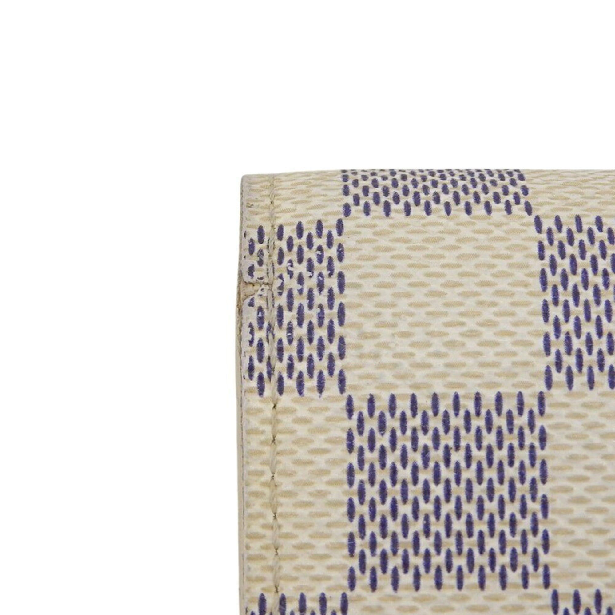 Louis Vuitton Louis Vuitton Damier Azur Portefeuille Alexandra N63068 Tri-fold Wallet Size ONE SIZE - 6 Thumbnail