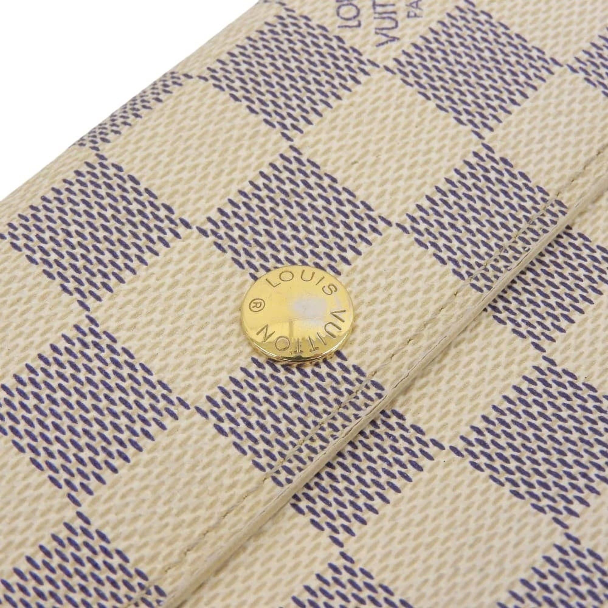 Louis Vuitton Louis Vuitton Damier Azur Portefeuille Alexandra N63068 Tri-fold Wallet Size ONE SIZE - 5 Thumbnail