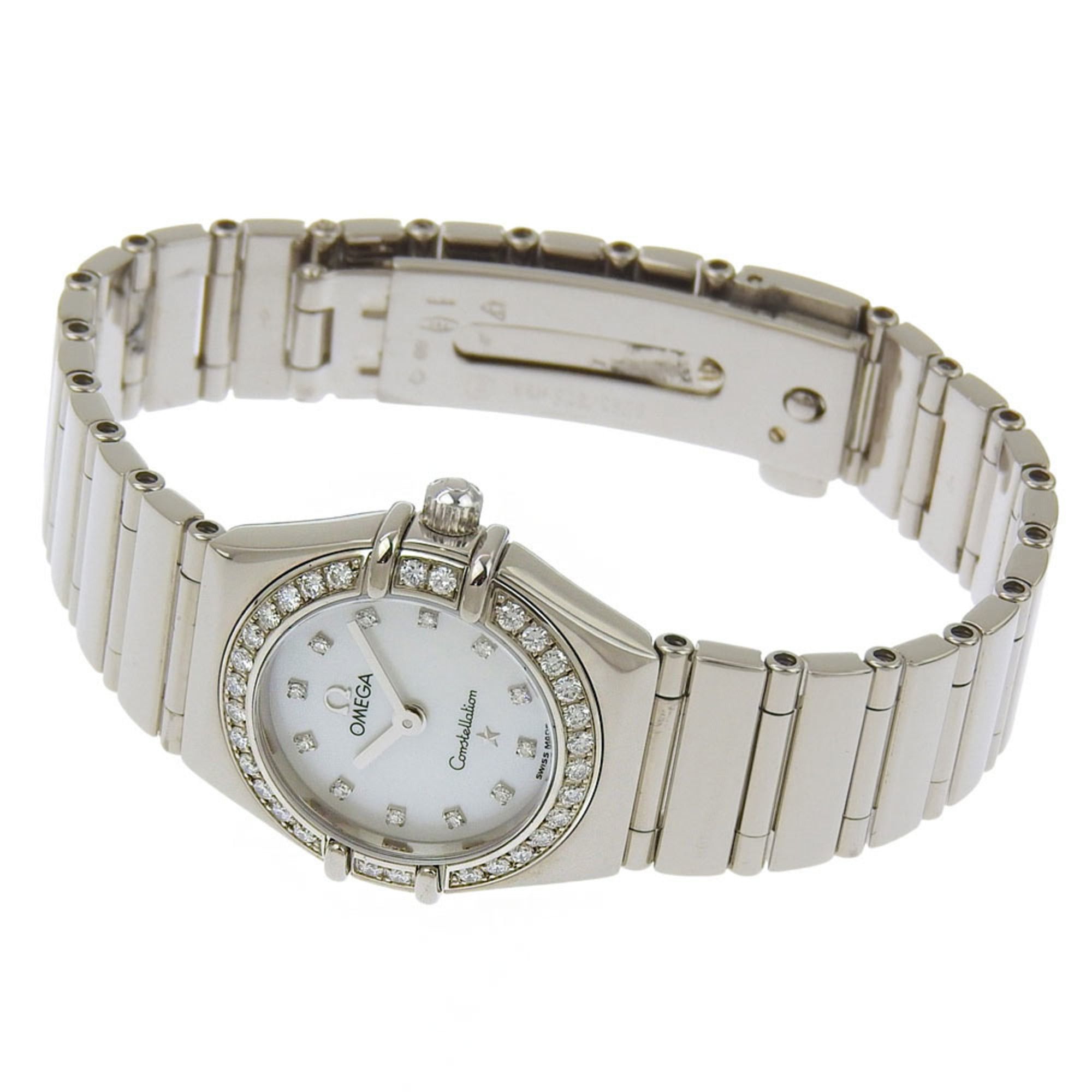 Omega Like New Omega Constellation Mini My Choice 1165 76 Mother-of-Pearl Dial 18K White Gold 64.3g Quartz 150th Anniversary Limited Edition of 999 Pieces Size ONE SIZE - 2 Thumbnail
