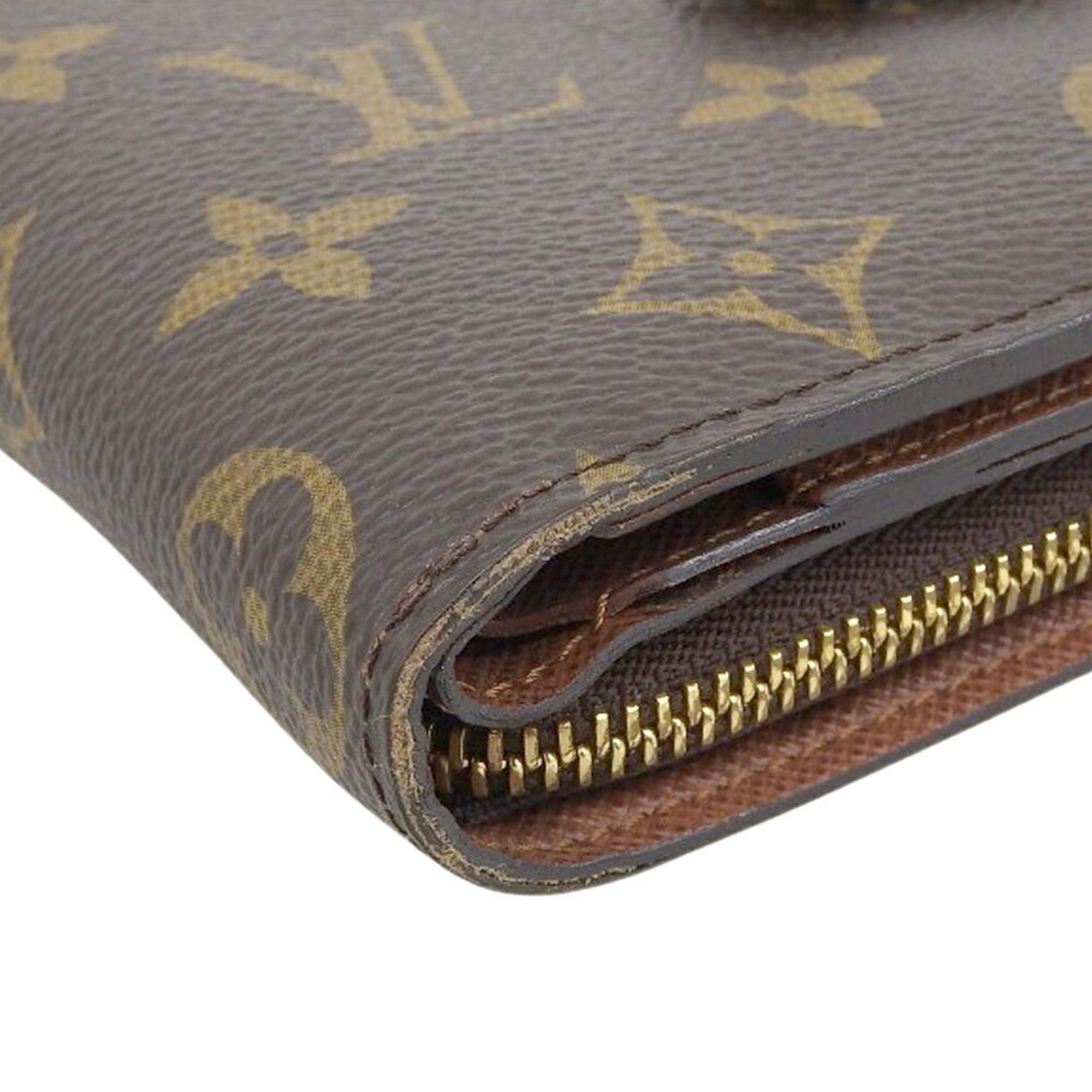 Louis Vuitton Louis Vuitton Monogram Compact Zip M61667 Round Folding Wallet Size ONE SIZE - 4 Thumbnail