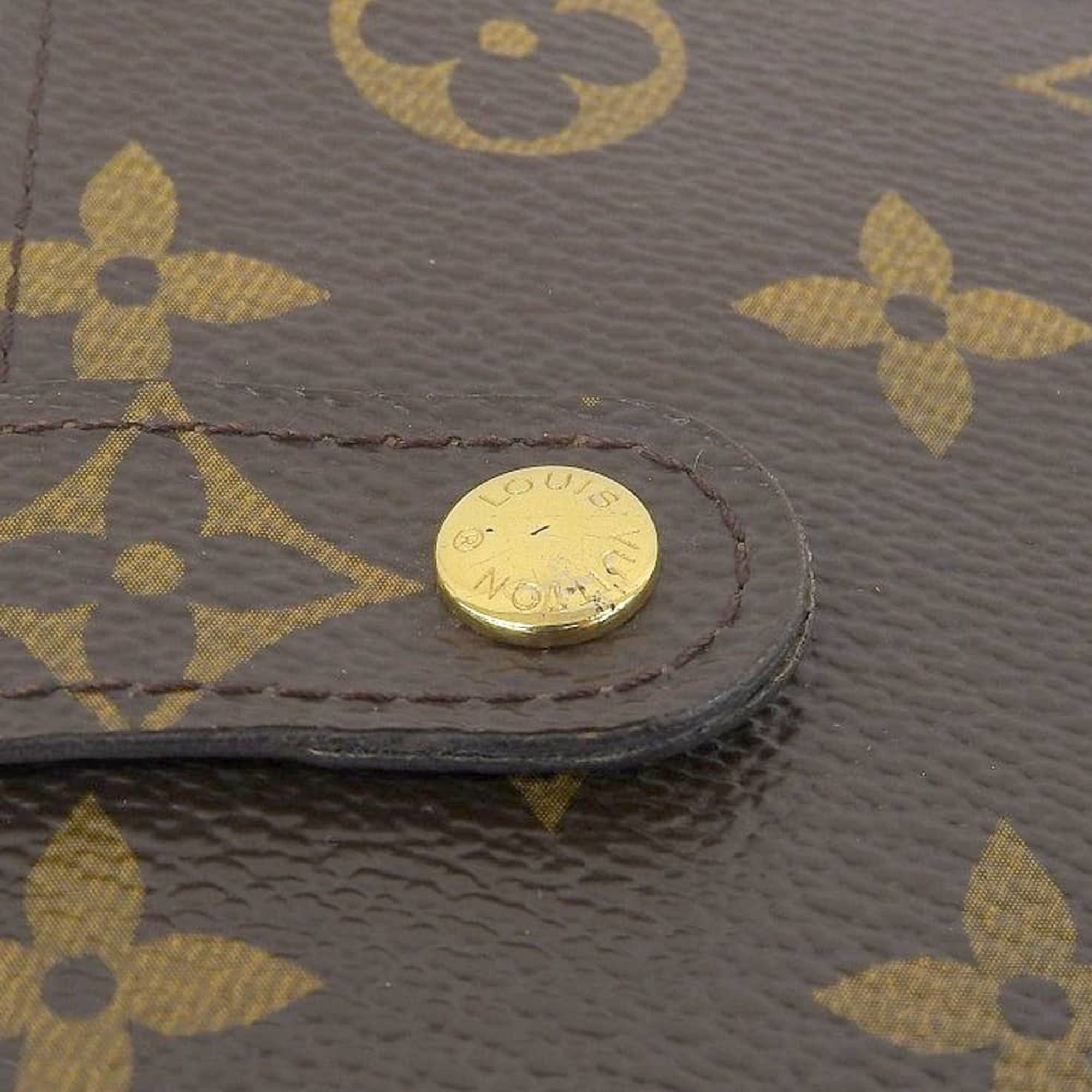 Louis Vuitton Louis Vuitton Monogram Compact Zip M61667 Round Folding Wallet Size ONE SIZE - 5 Thumbnail