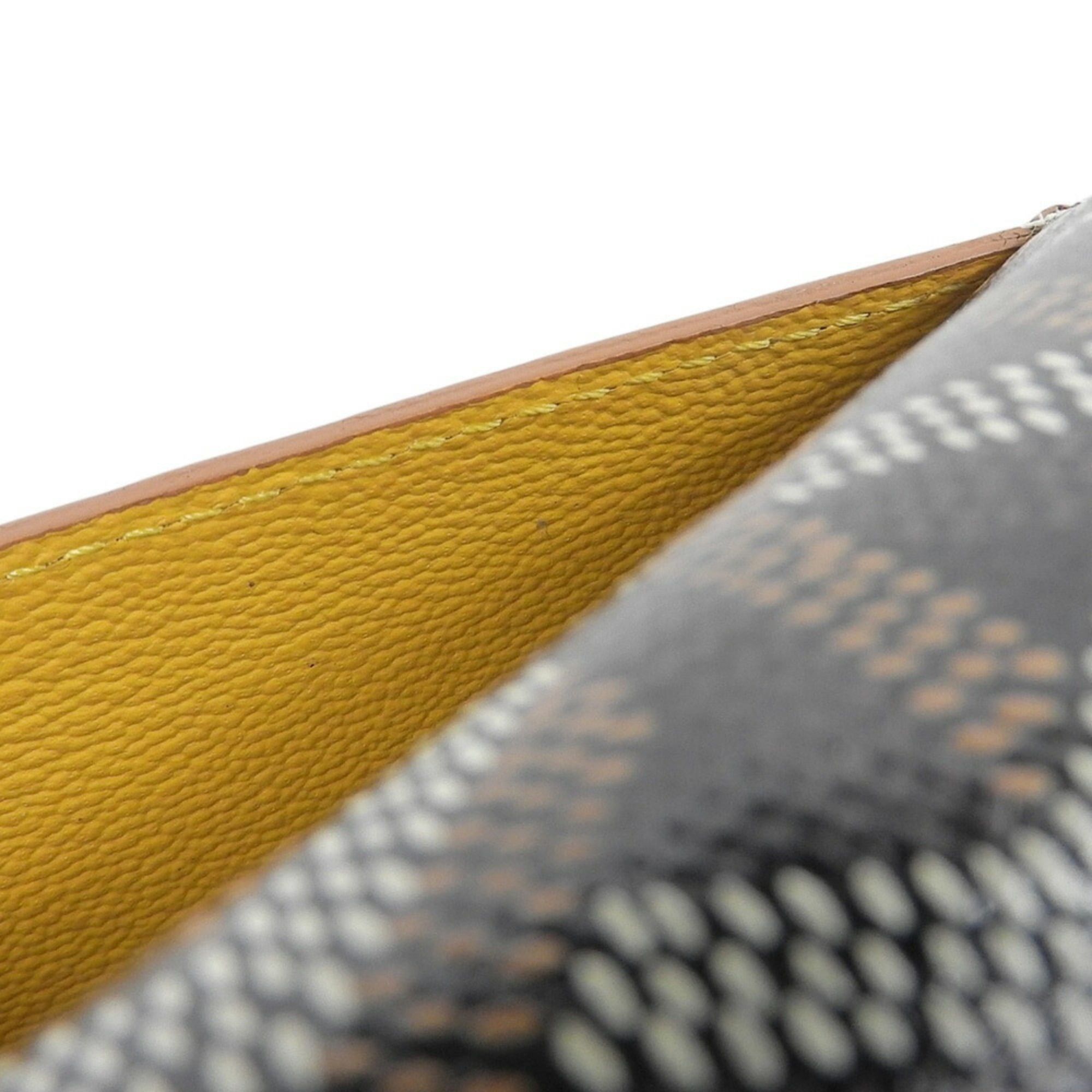 Goyard Goyard Varenne Shoulder Wallet Bag Black Brown PVC Leather Size ONE SIZE - 7 Thumbnail