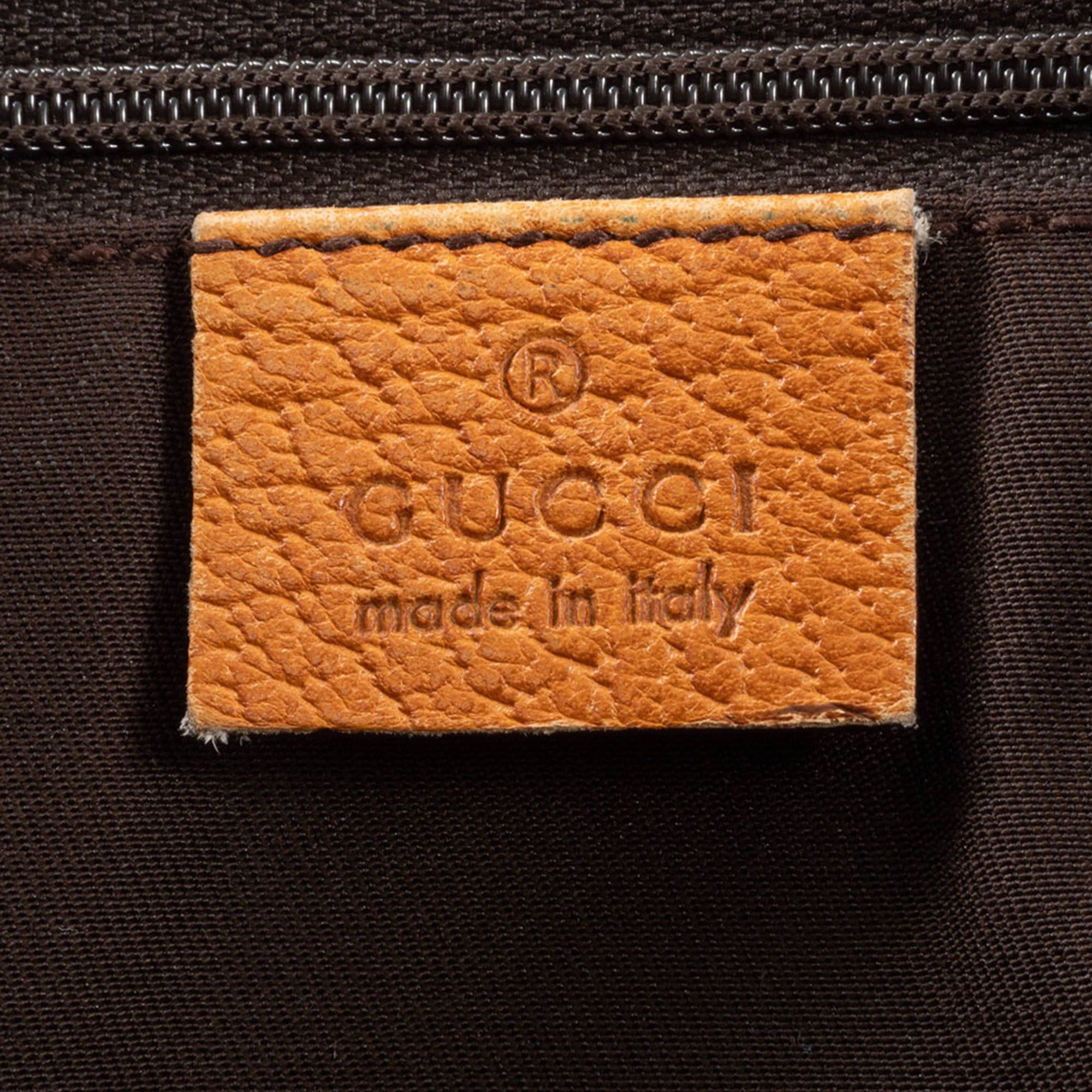 Gucci Gucci Abbey Tote Bag 146247 GG Canvas Leather Beige Brown Women's Size ONE SIZE - 11 Thumbnail