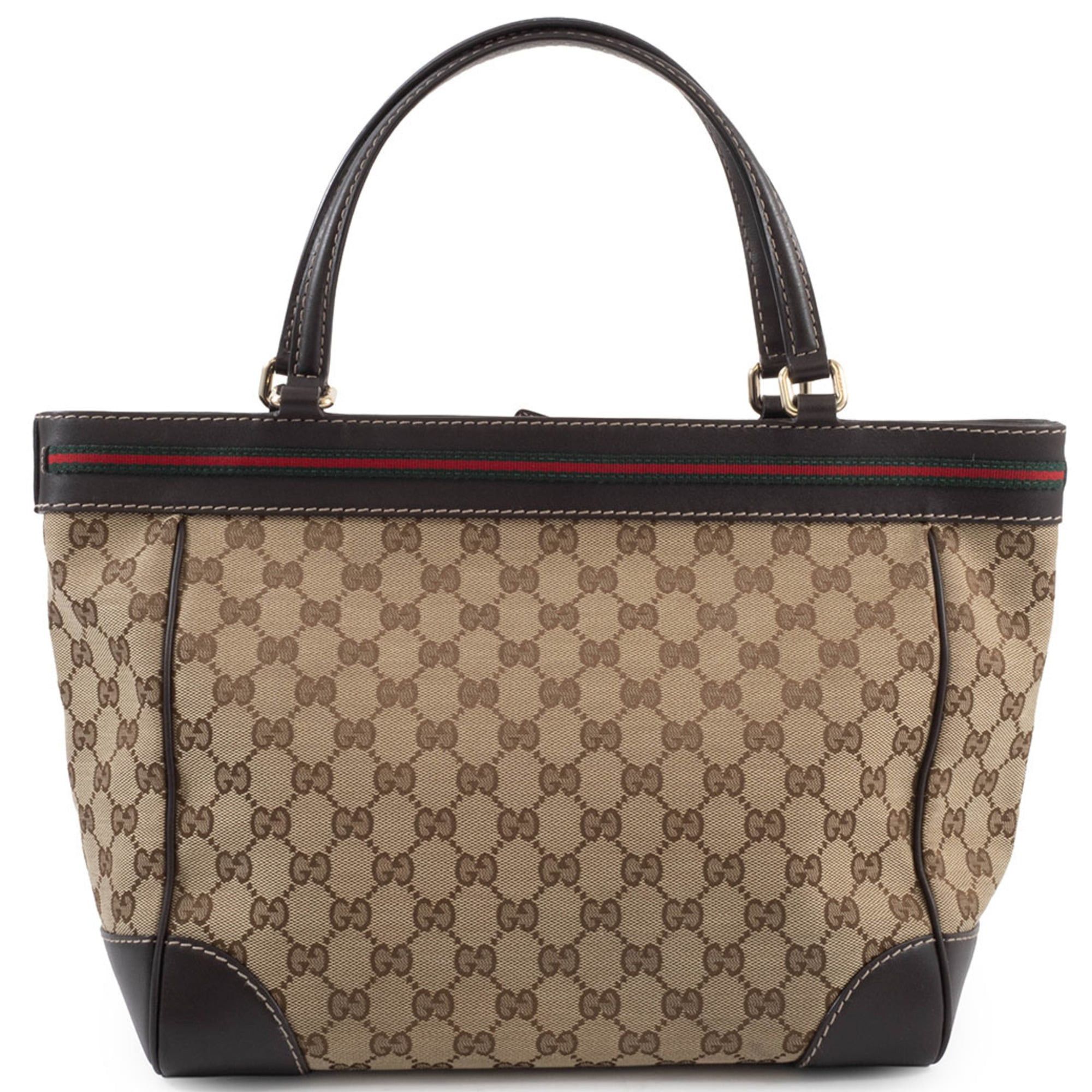 Gucci Gucci Mayfair handbag 257061 GG canvas leather beige brown Sherry line Princy Size ONE SIZE - 3 Thumbnail