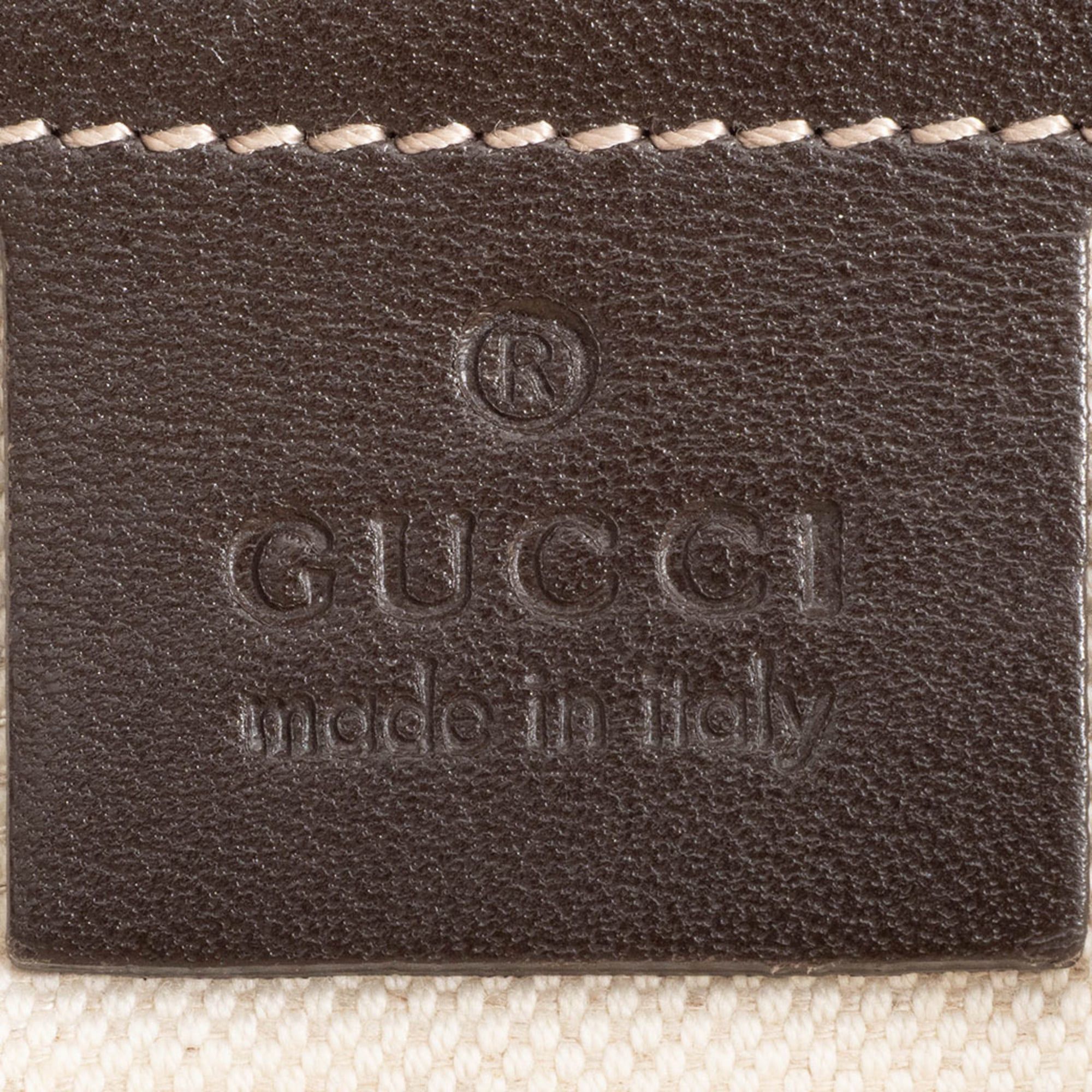 Gucci Gucci Mayfair handbag 257061 GG canvas leather beige brown Sherry line Princy Size ONE SIZE - 12 Thumbnail