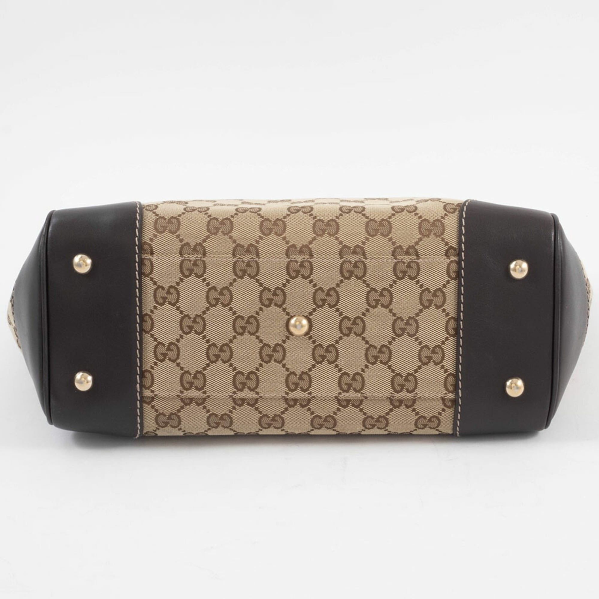 Gucci Gucci Mayfair handbag 257061 GG canvas leather beige brown Sherry line Princy Size ONE SIZE - 7 Thumbnail
