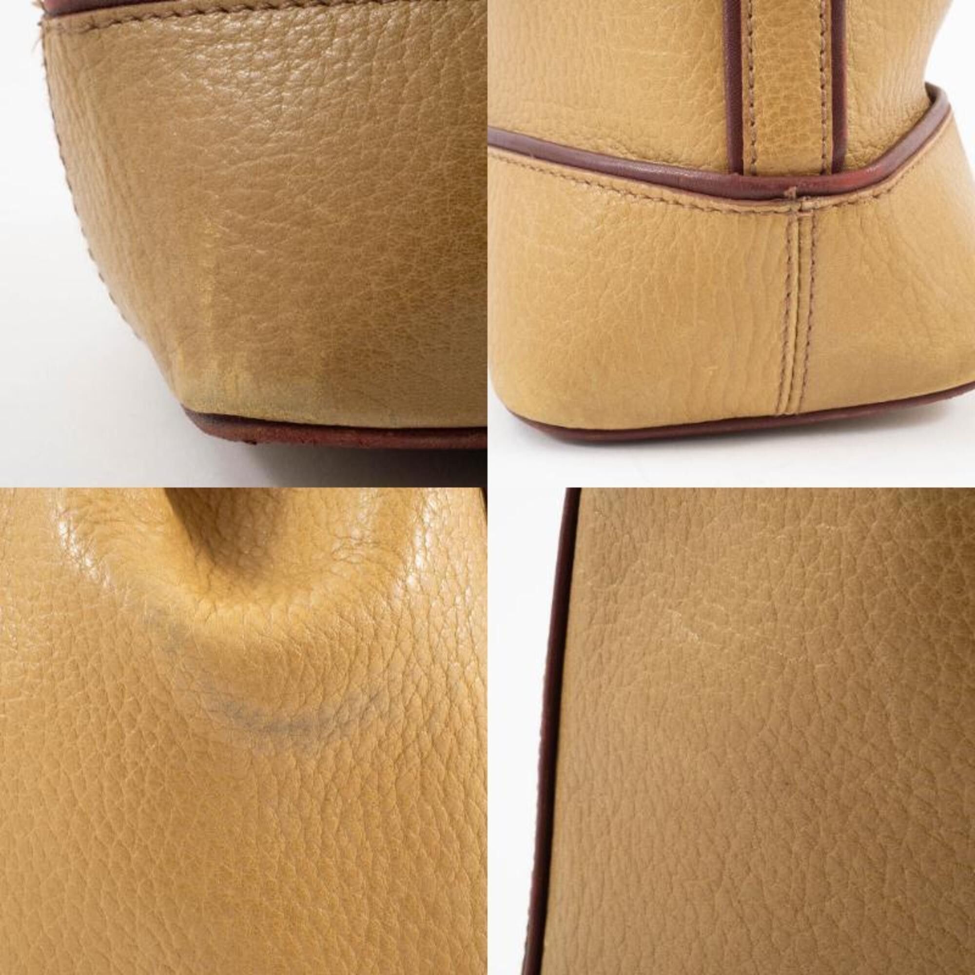 Cartier Cartier Must Line Trinity Shoulder Bag, Leather, Mustard/Bordeaux, Women's Size ONE SIZE - 15 Thumbnail