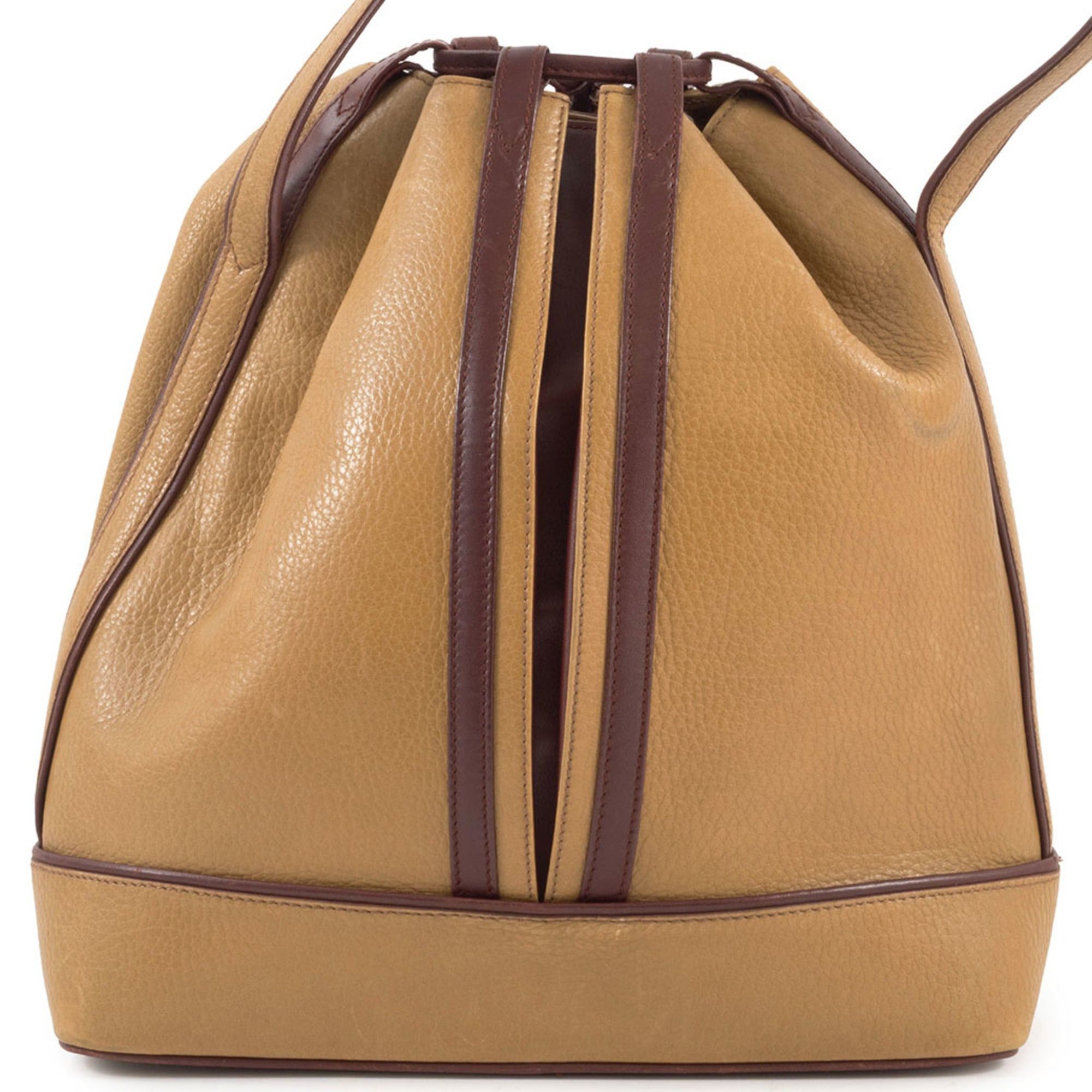 Cartier Cartier Must Line Trinity Shoulder Bag, Leather, Mustard/Bordeaux, Women's Size ONE SIZE - 2 Thumbnail