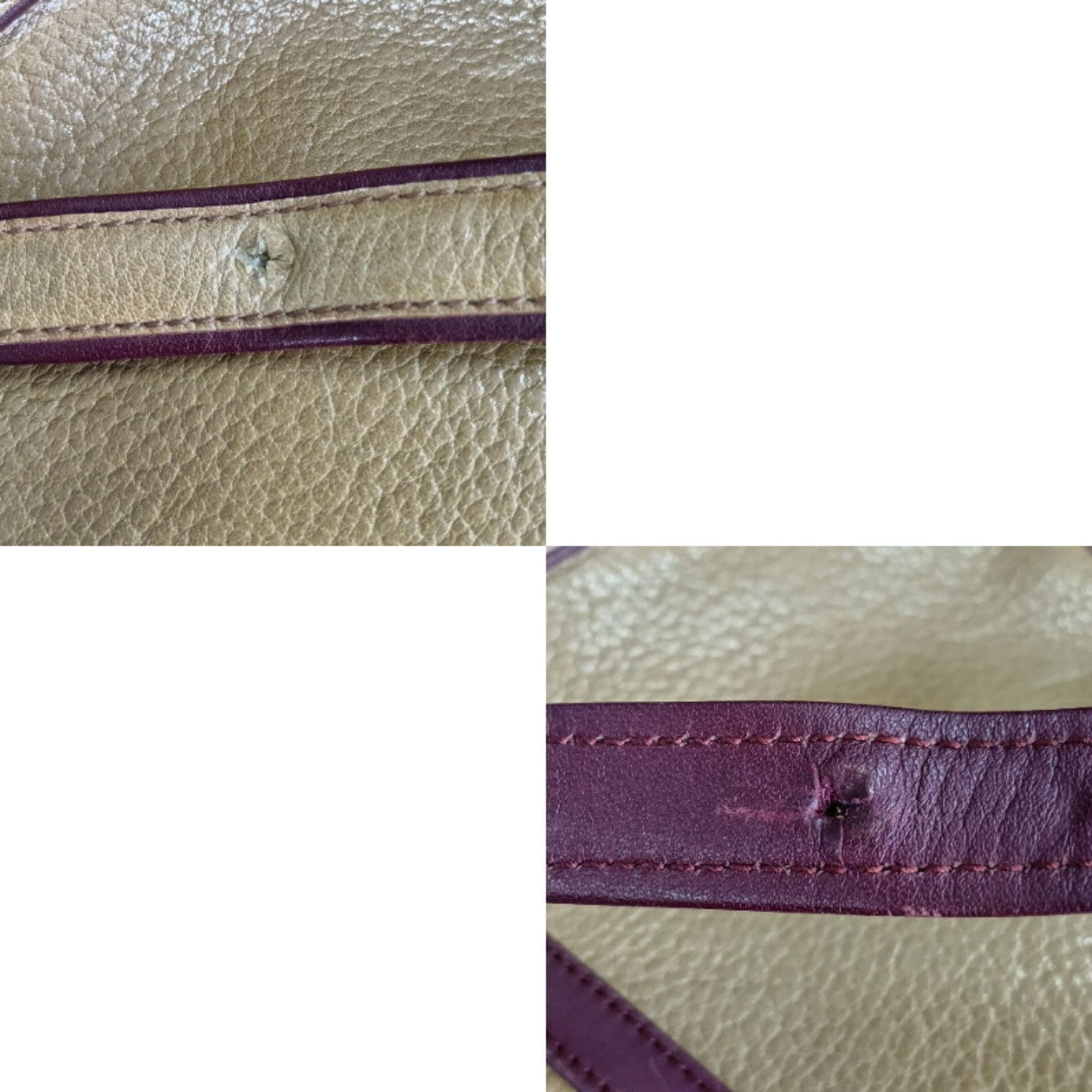 Cartier Cartier Must Line Trinity Shoulder Bag, Leather, Mustard/Bordeaux, Women's Size ONE SIZE - 20 Thumbnail