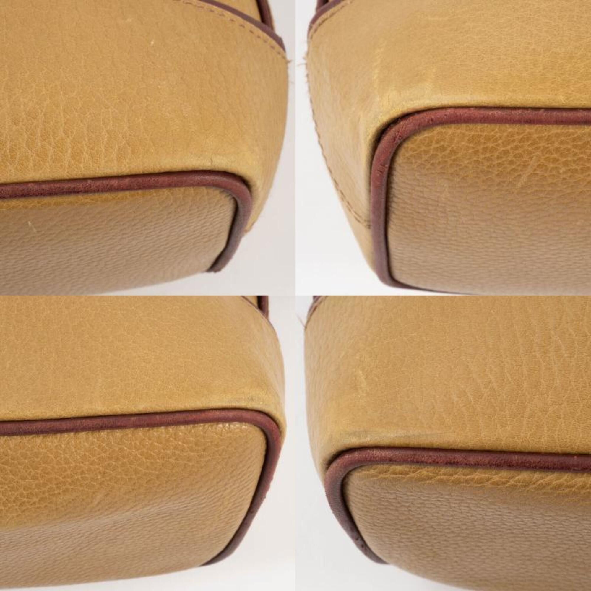 Cartier Cartier Must Line Trinity Shoulder Bag, Leather, Mustard/Bordeaux, Women's Size ONE SIZE - 19 Thumbnail