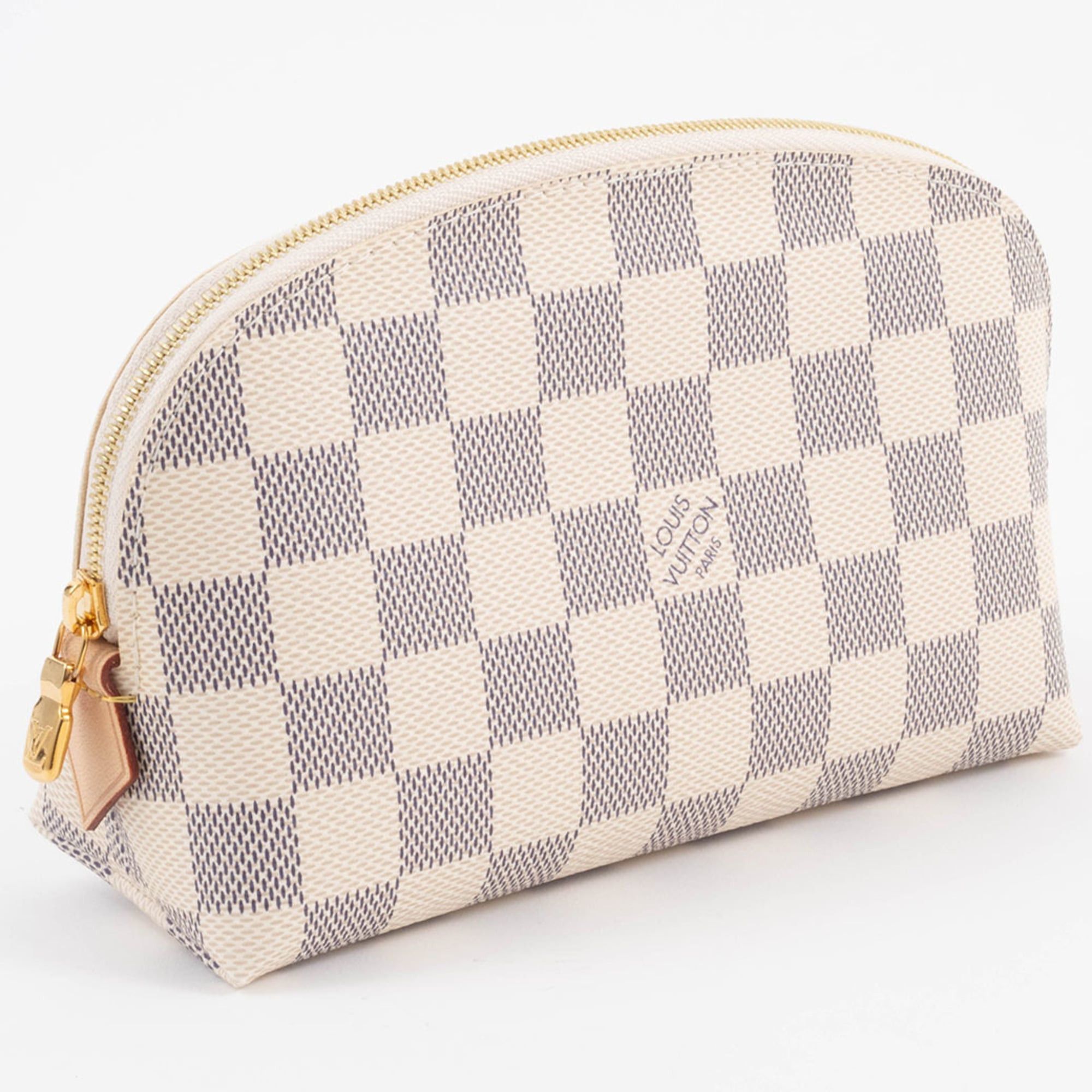 Louis Vuitton Louis Vuitton Pouch Pochette Tick N60024 Damier Azur Canvas Size ONE SIZE - 8 Thumbnail