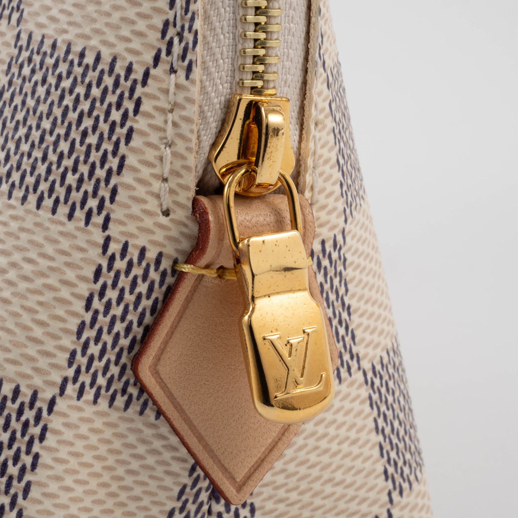Louis Vuitton Louis Vuitton Pouch Pochette Tick N60024 Damier Azur Canvas Size ONE SIZE - 17 Thumbnail