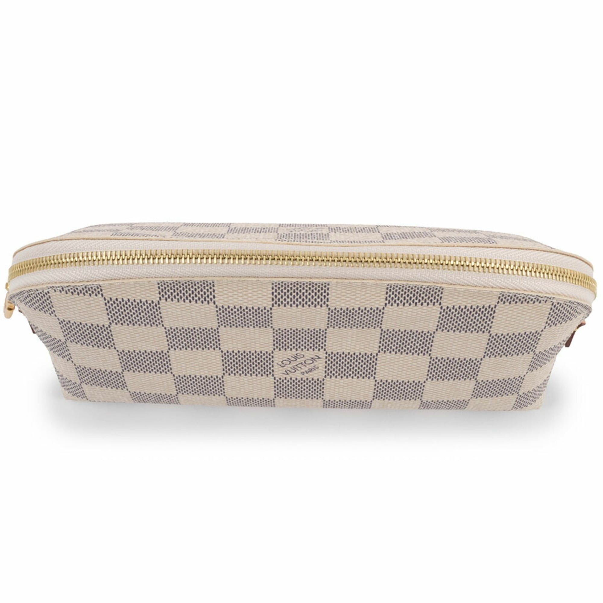 Louis Vuitton Louis Vuitton Pouch Pochette Tick N60024 Damier Azur Canvas Size ONE SIZE - 6 Thumbnail