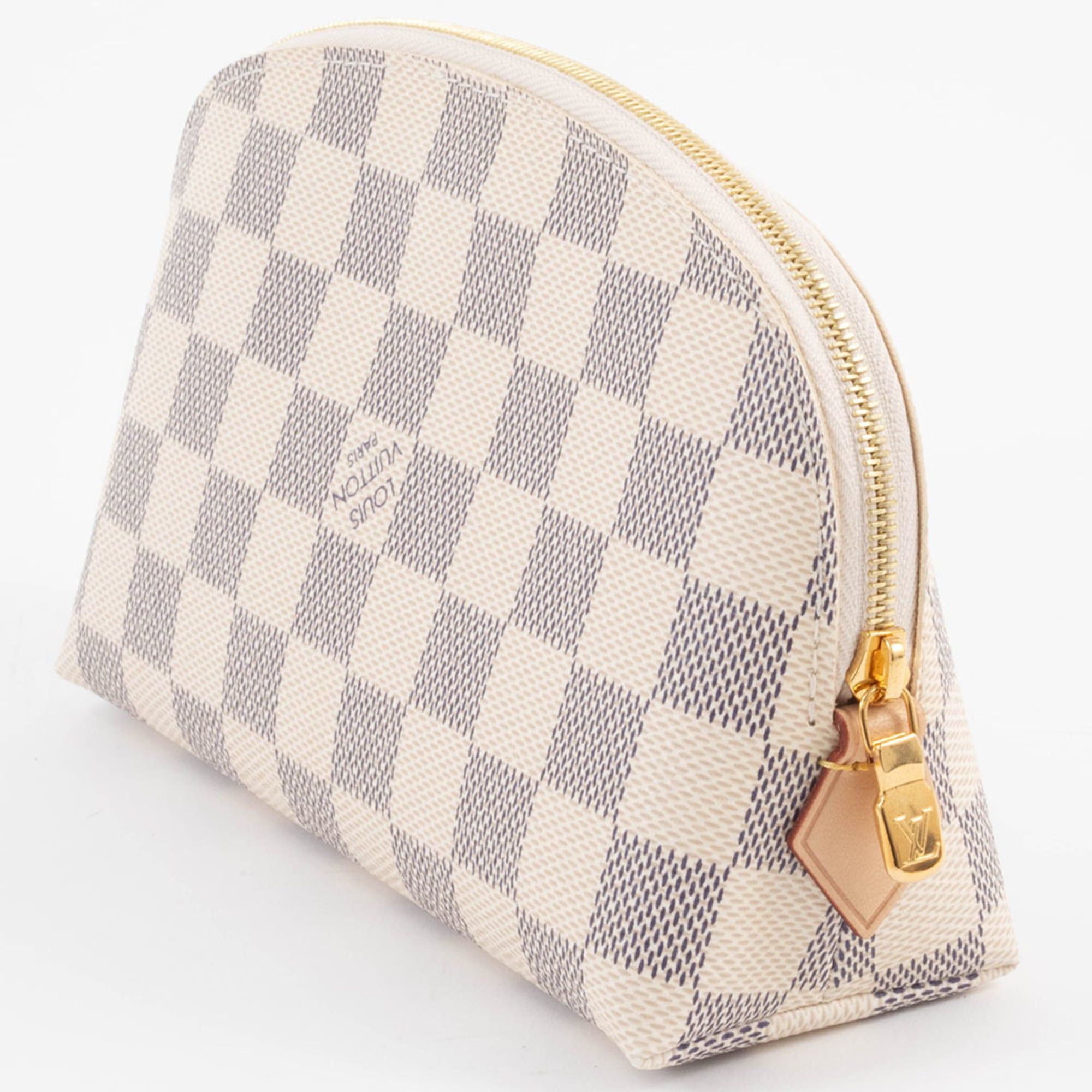 Louis Vuitton Louis Vuitton Pouch Pochette Tick N60024 Damier Azur Canvas Size ONE SIZE - 9 Thumbnail
