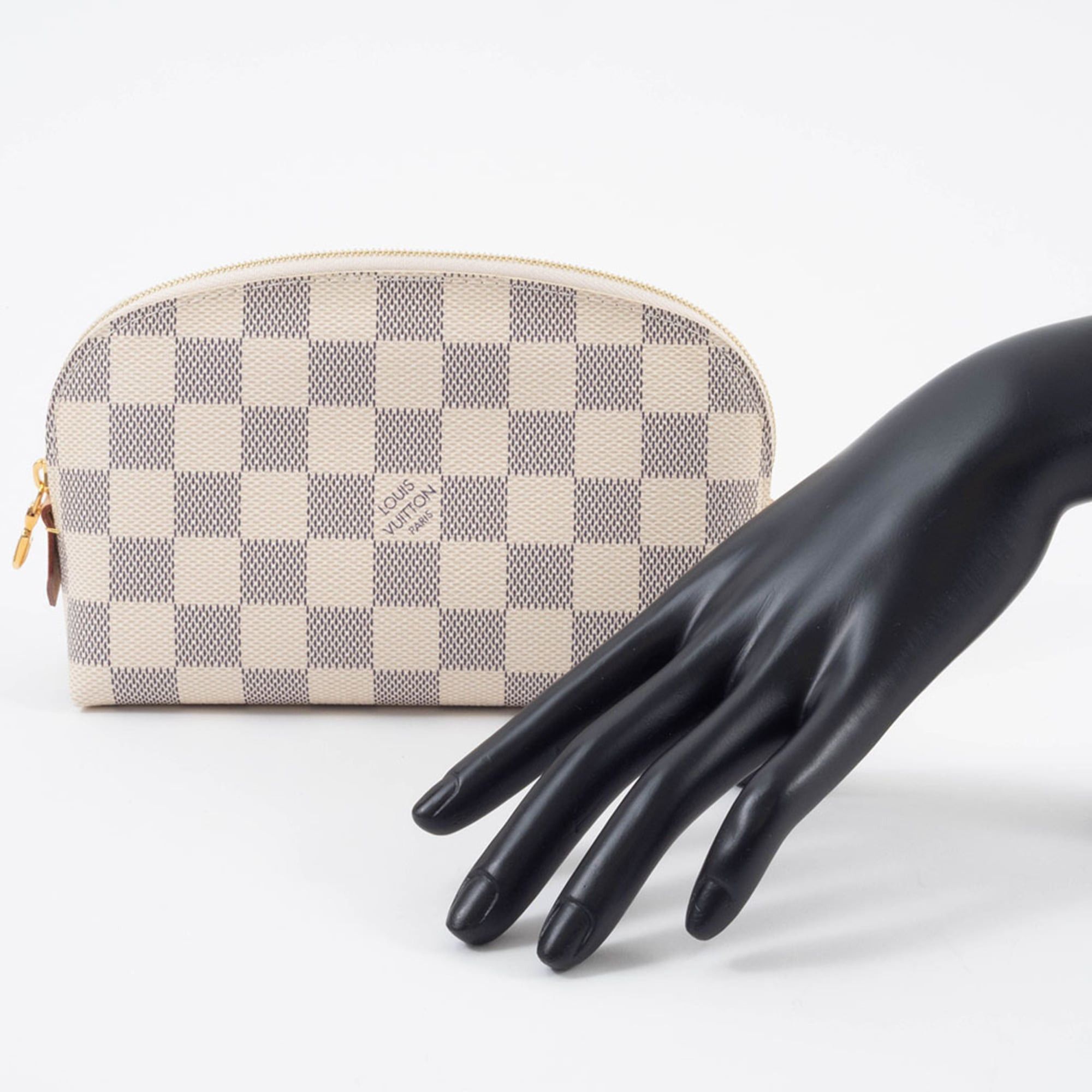 Louis Vuitton Louis Vuitton Pouch Pochette Tick N60024 Damier Azur Canvas Size ONE SIZE - 11 Thumbnail