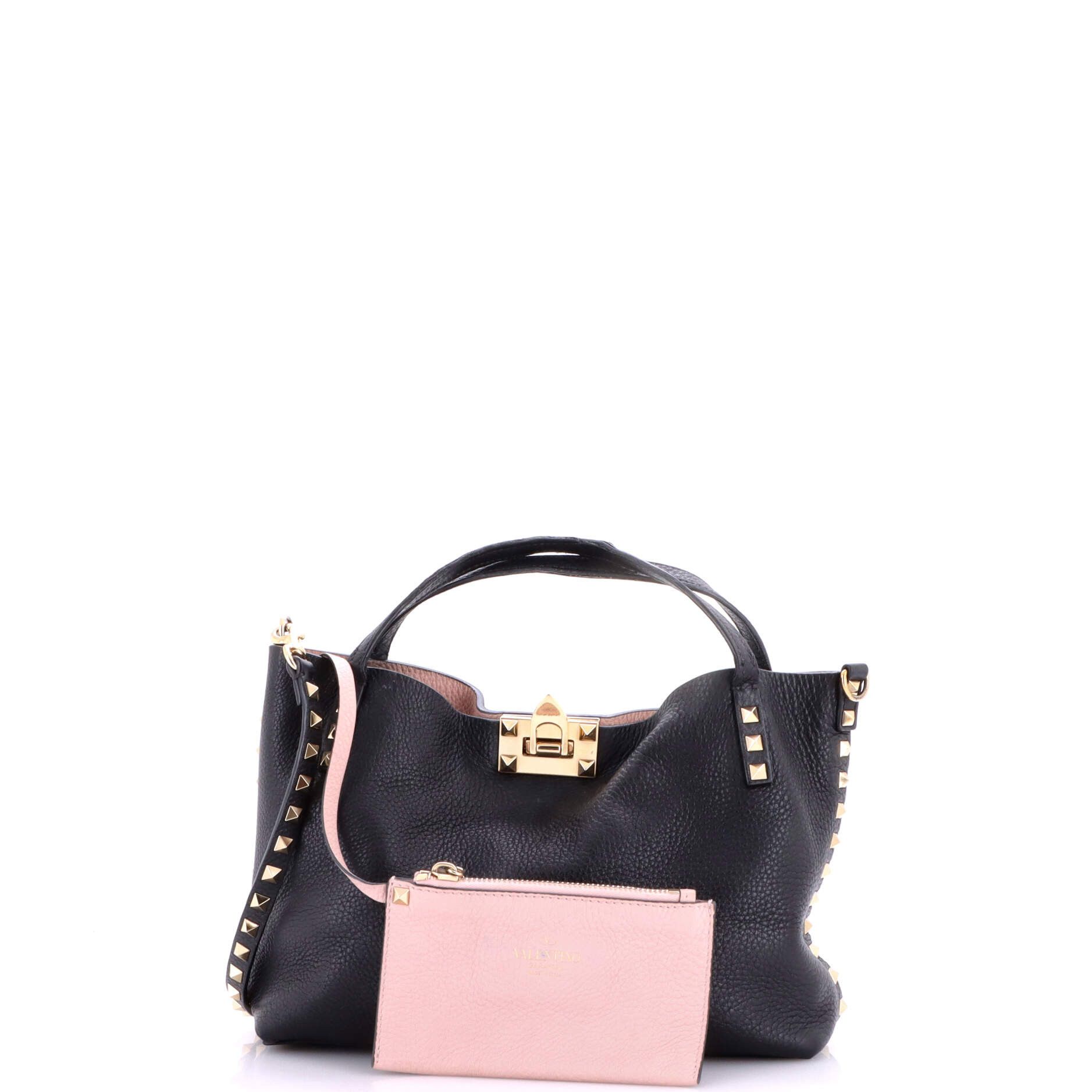 Valentino Rockstud Convertible Flip Lock Tote Size ONE SIZE - 2 Thumbnail