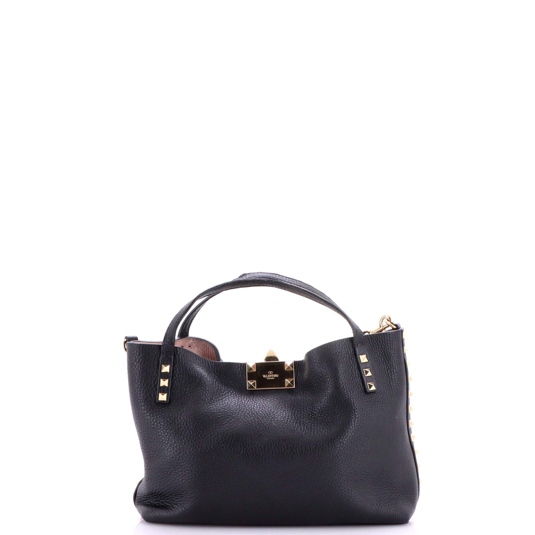 Valentino Rockstud Convertible Flip Lock Tote Size ONE SIZE - 4 Thumbnail