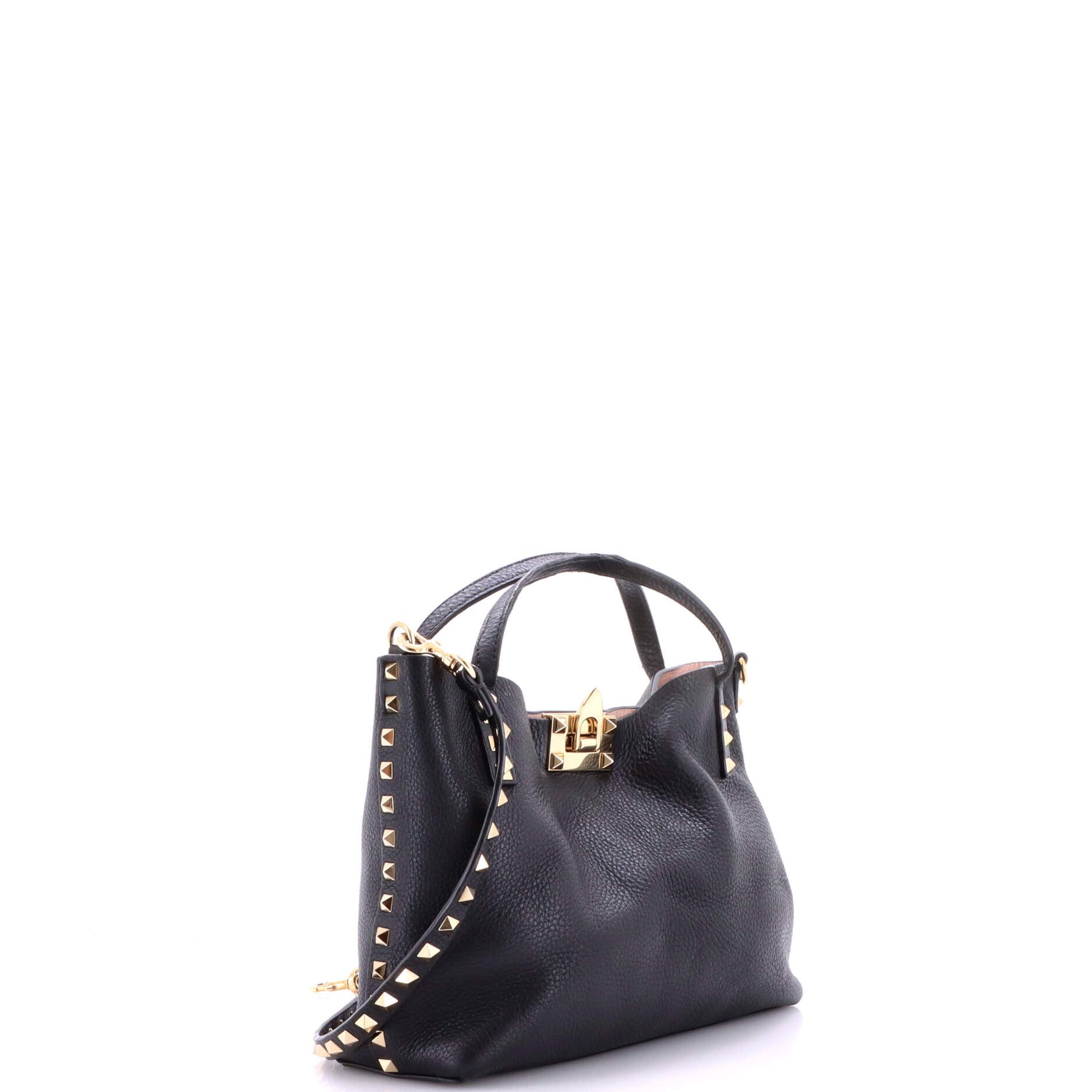 Valentino Rockstud Convertible Flip Lock Tote Size ONE SIZE - 3 Thumbnail