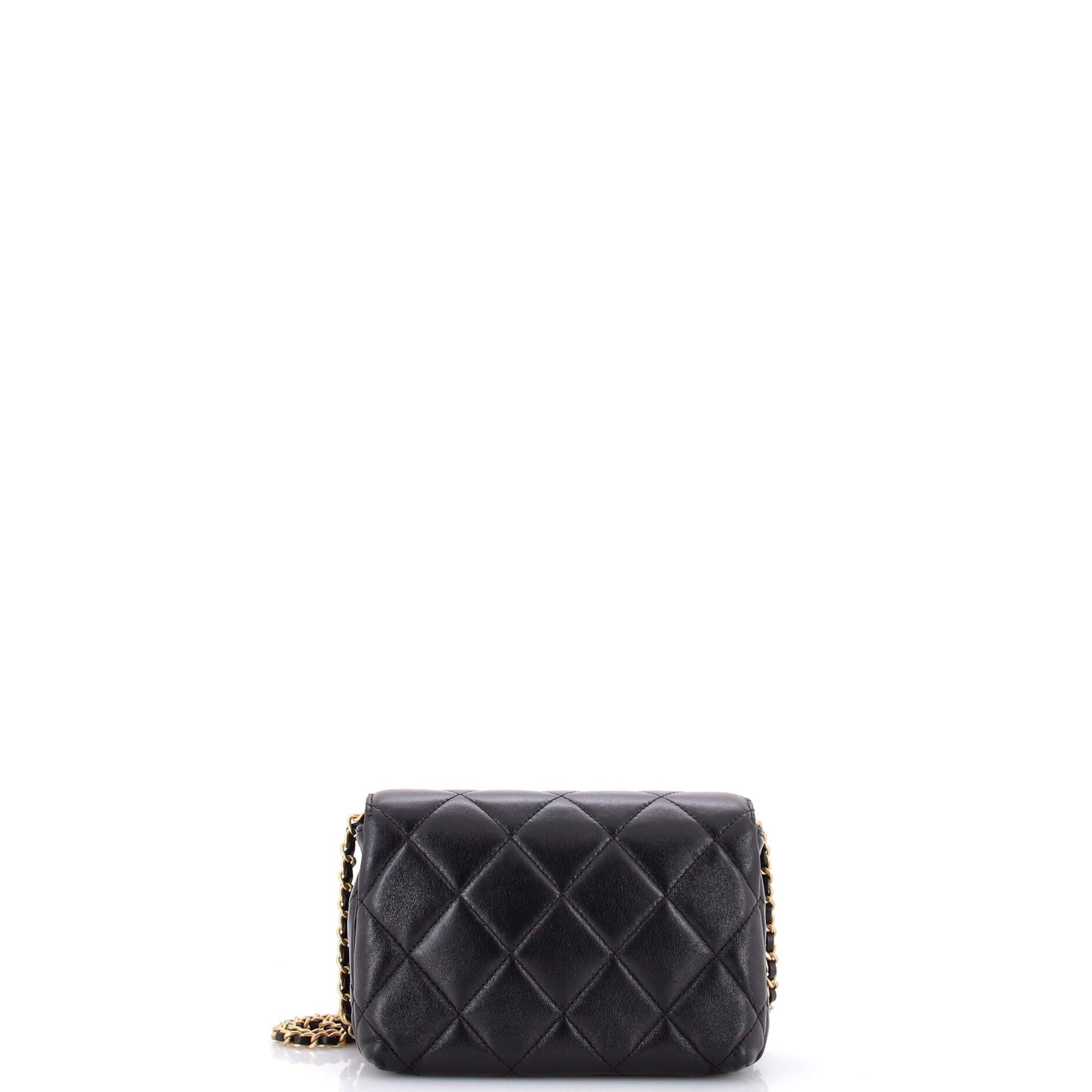 Chanel Logo Chains Flap Bag Size ONE SIZE - 3 Thumbnail