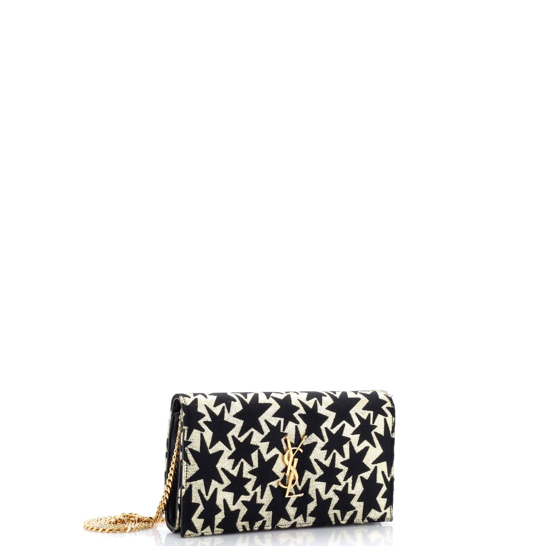 Saint Laurent Paris Classic Monogram Wallet on Chain Size ONE SIZE - 2 Thumbnail