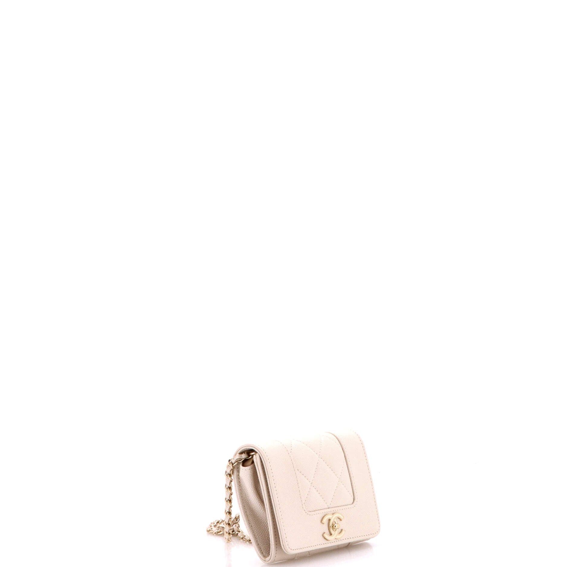 Chanel Mademoiselle Vintage Card Holder on Chain Size ONE SIZE - 3 Thumbnail