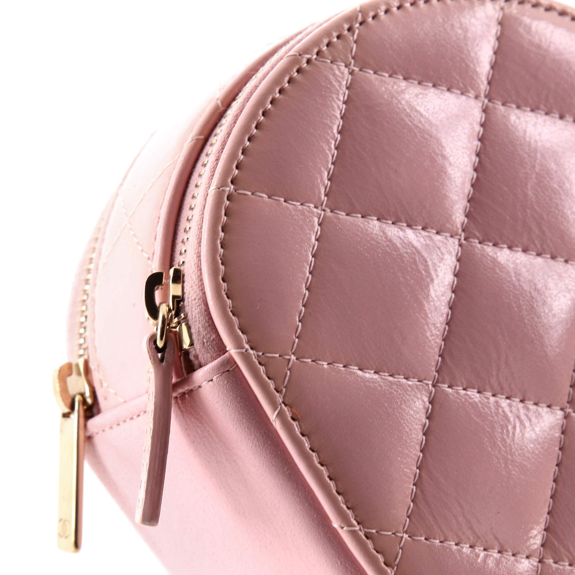 Chanel Handle with Care Round Vanity Case with Chain Size ONE SIZE - 6 Thumbnail