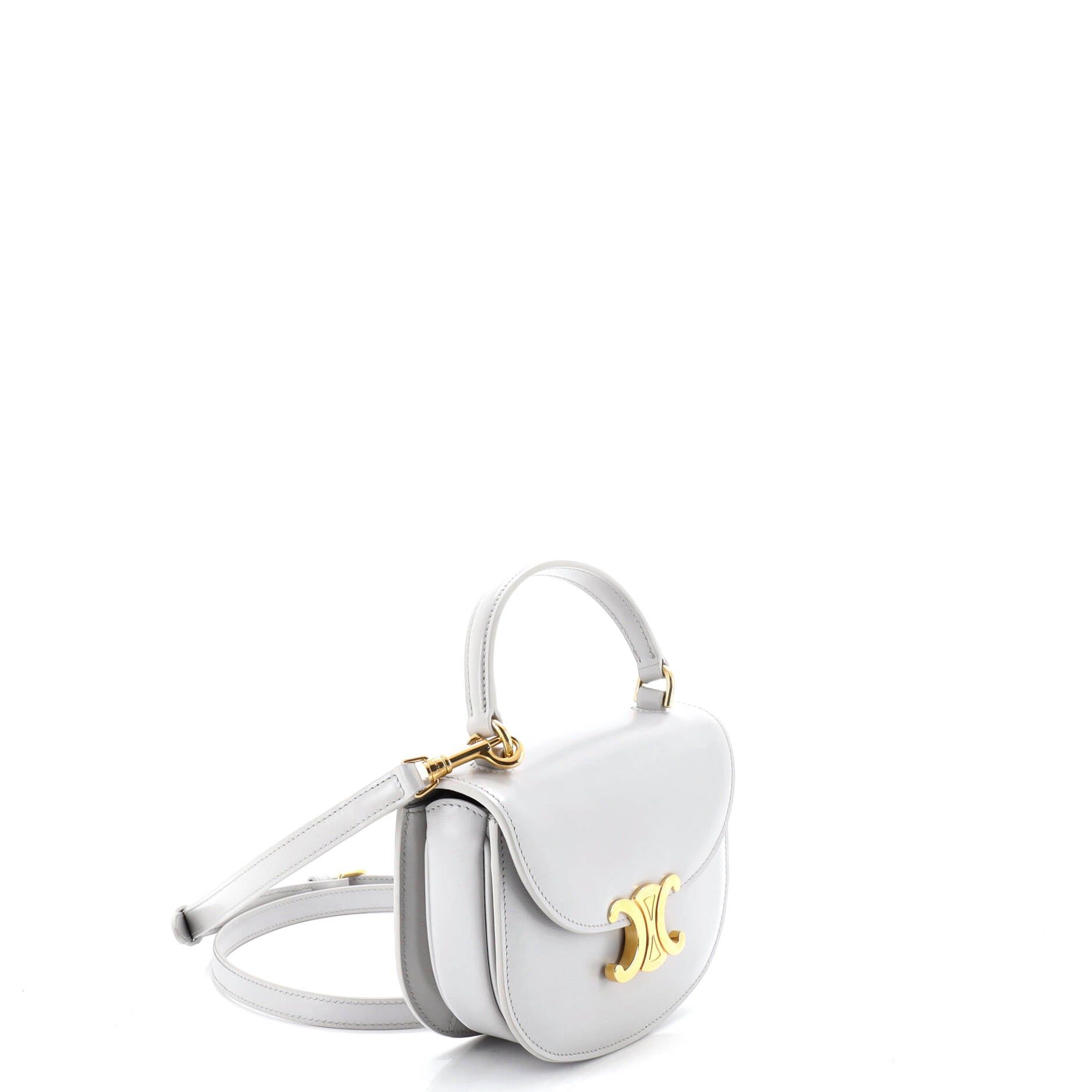 Celine Triomphe Besace Clea Top Handle Flap Bag Size ONE SIZE - 2 Thumbnail