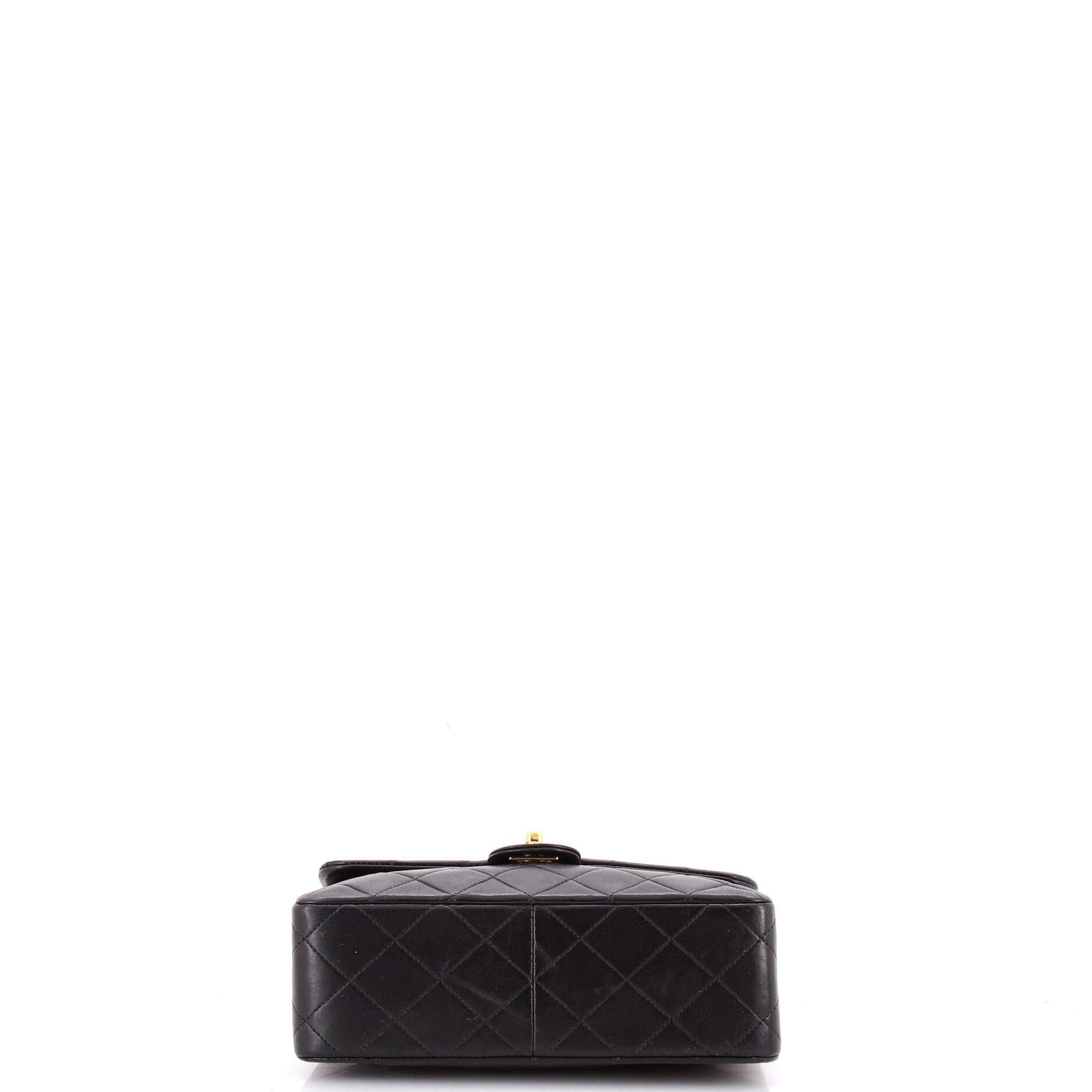 Chanel Vintage Square Classic Flap Bag Size ONE SIZE - 4 Thumbnail