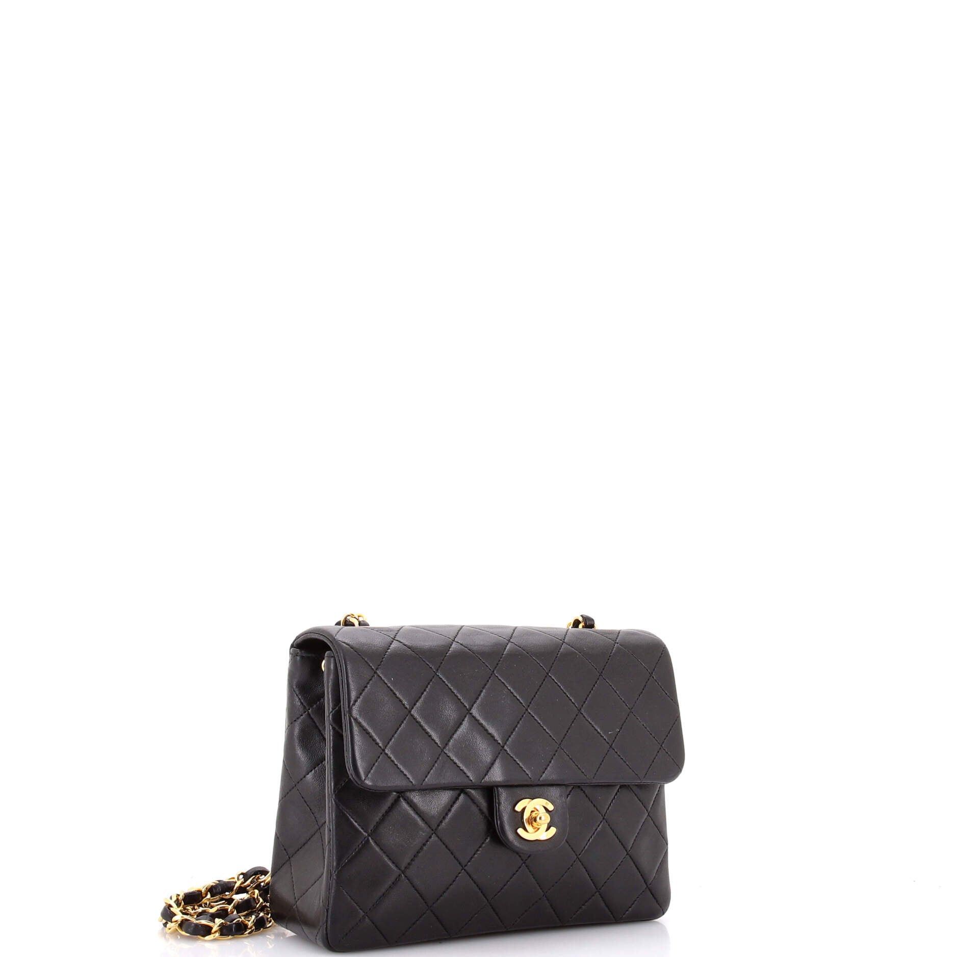 Chanel Vintage Square Classic Flap Bag Size ONE SIZE - 2 Thumbnail