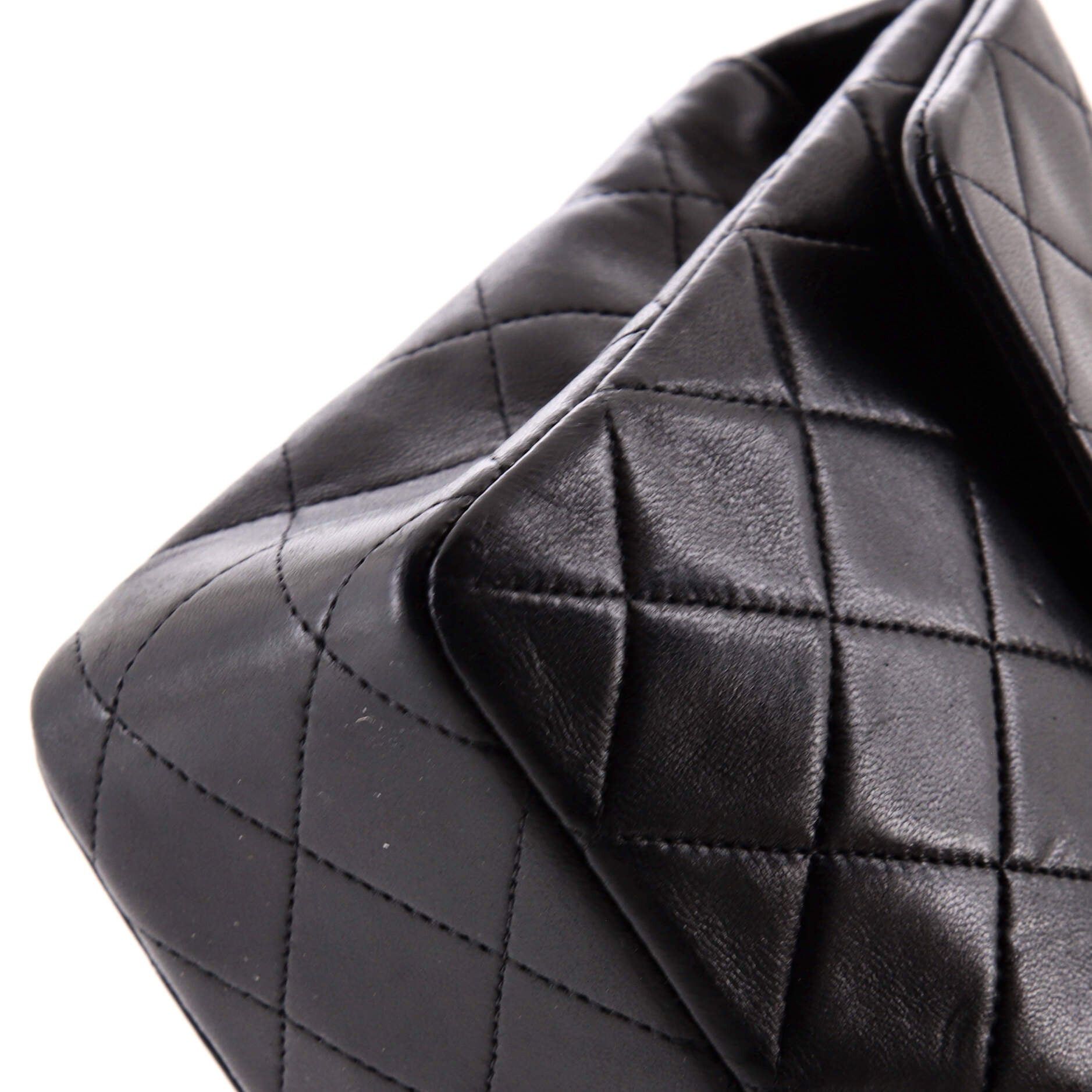 Chanel Vintage Square Classic Flap Bag Size ONE SIZE - 6 Thumbnail