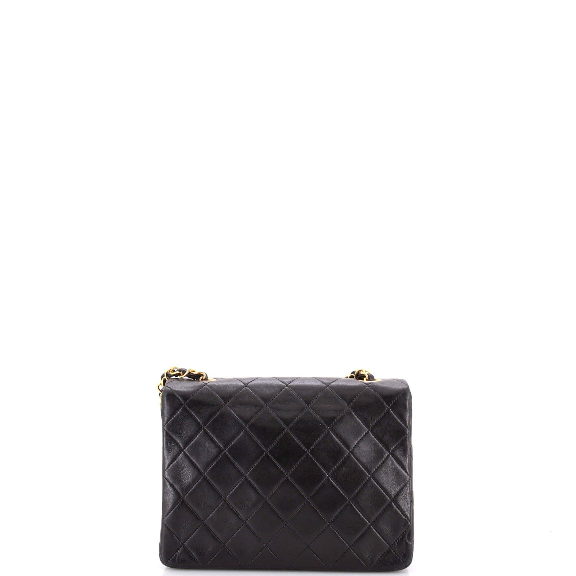 Chanel Vintage Square Classic Flap Bag Size ONE SIZE - 3 Thumbnail