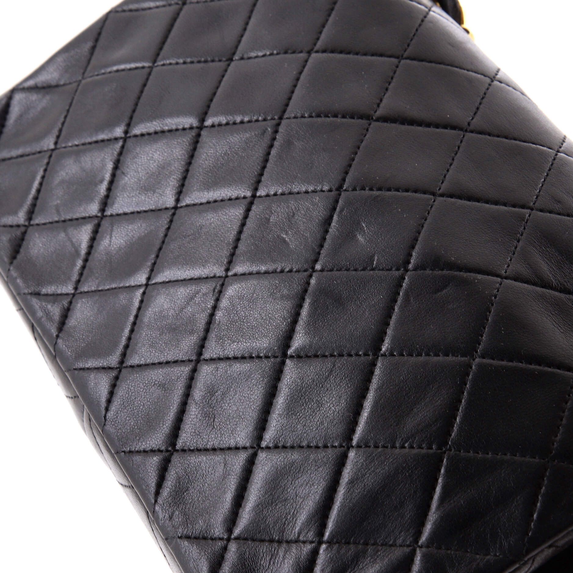Chanel Vintage Full Flap Bag Size ONE SIZE - 7 Thumbnail