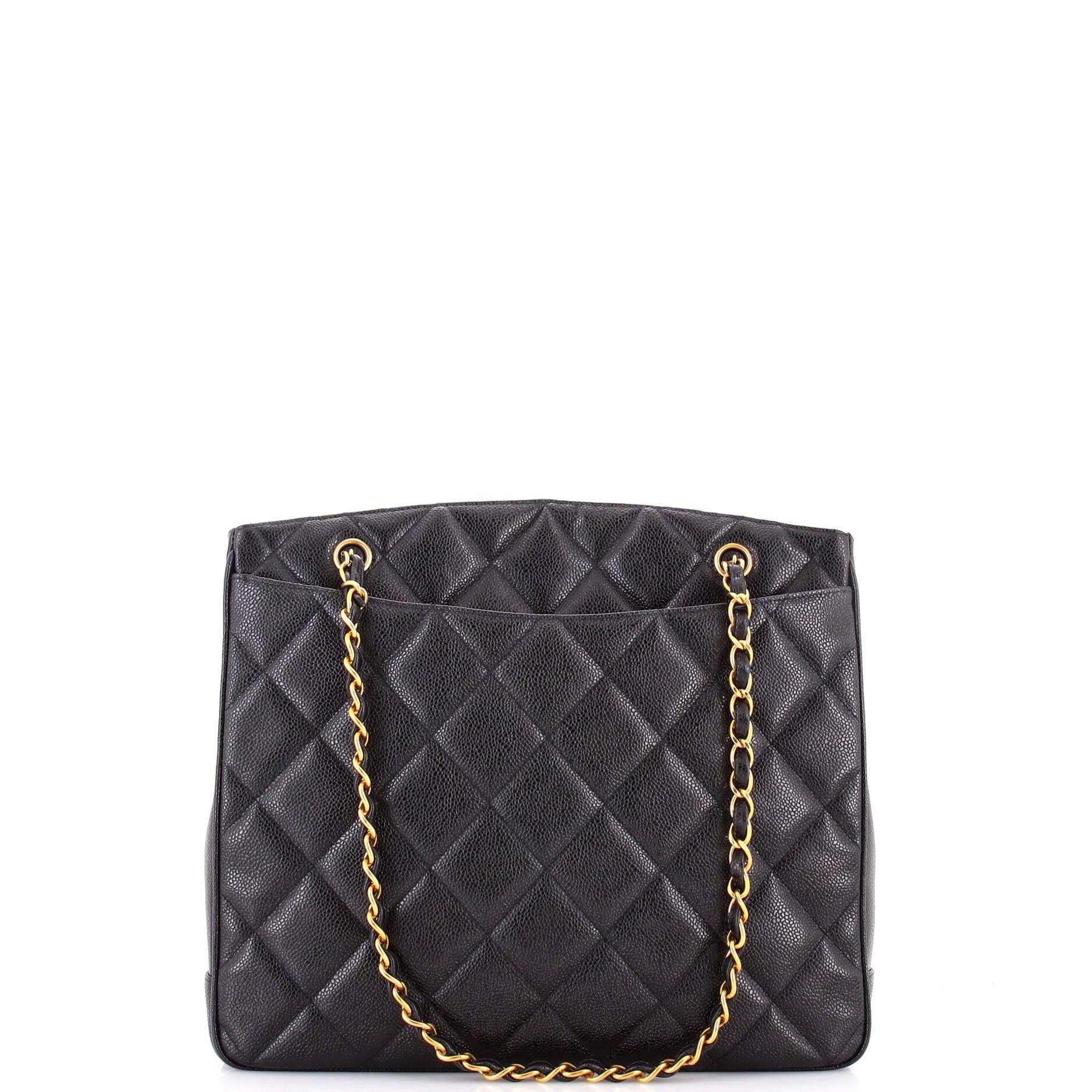 Chanel Vintage CC Lock Pocket Chain Tote Size ONE SIZE - 4 Thumbnail