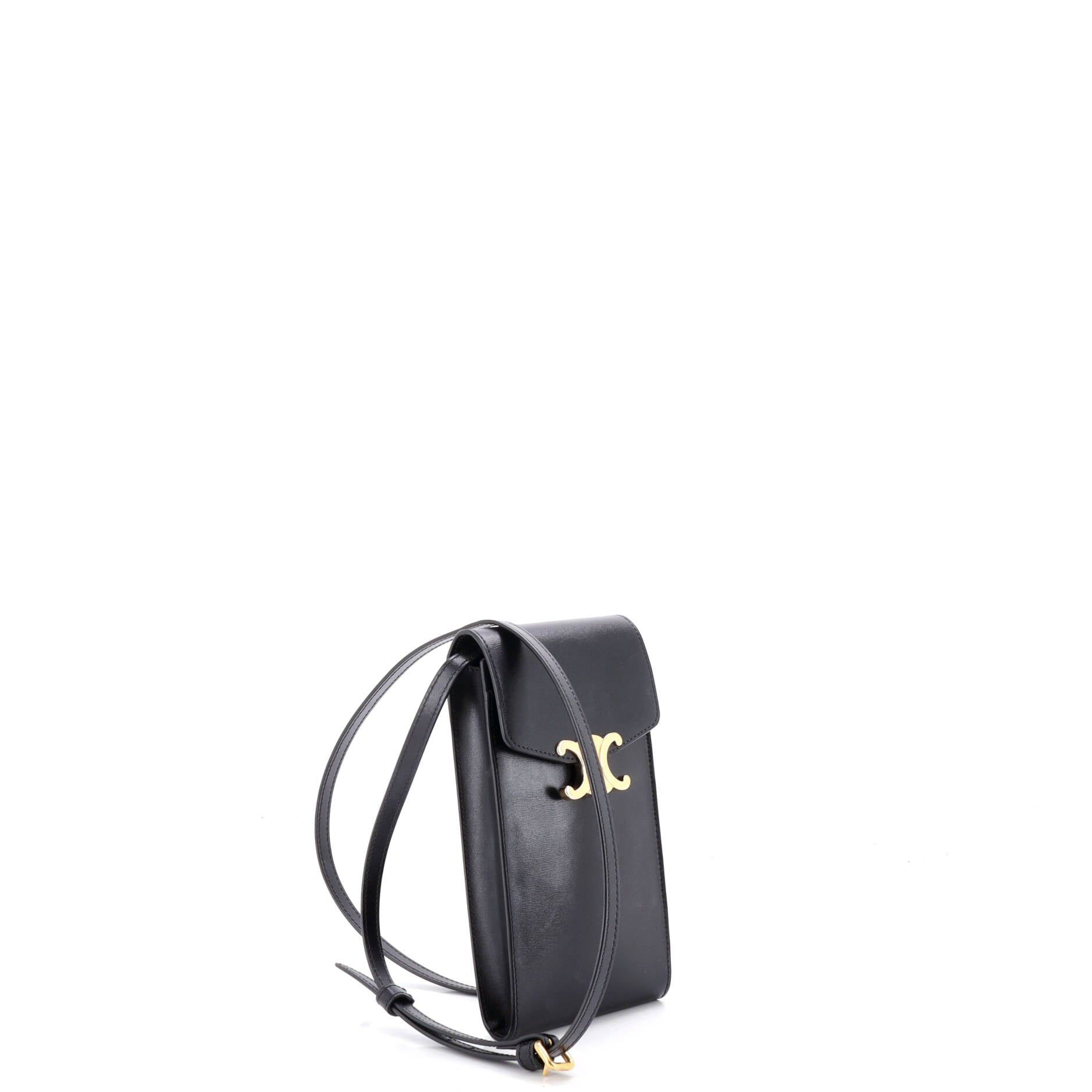 Celine Triomphe Flap Phone Holder Crossbody Size ONE SIZE - 2 Thumbnail