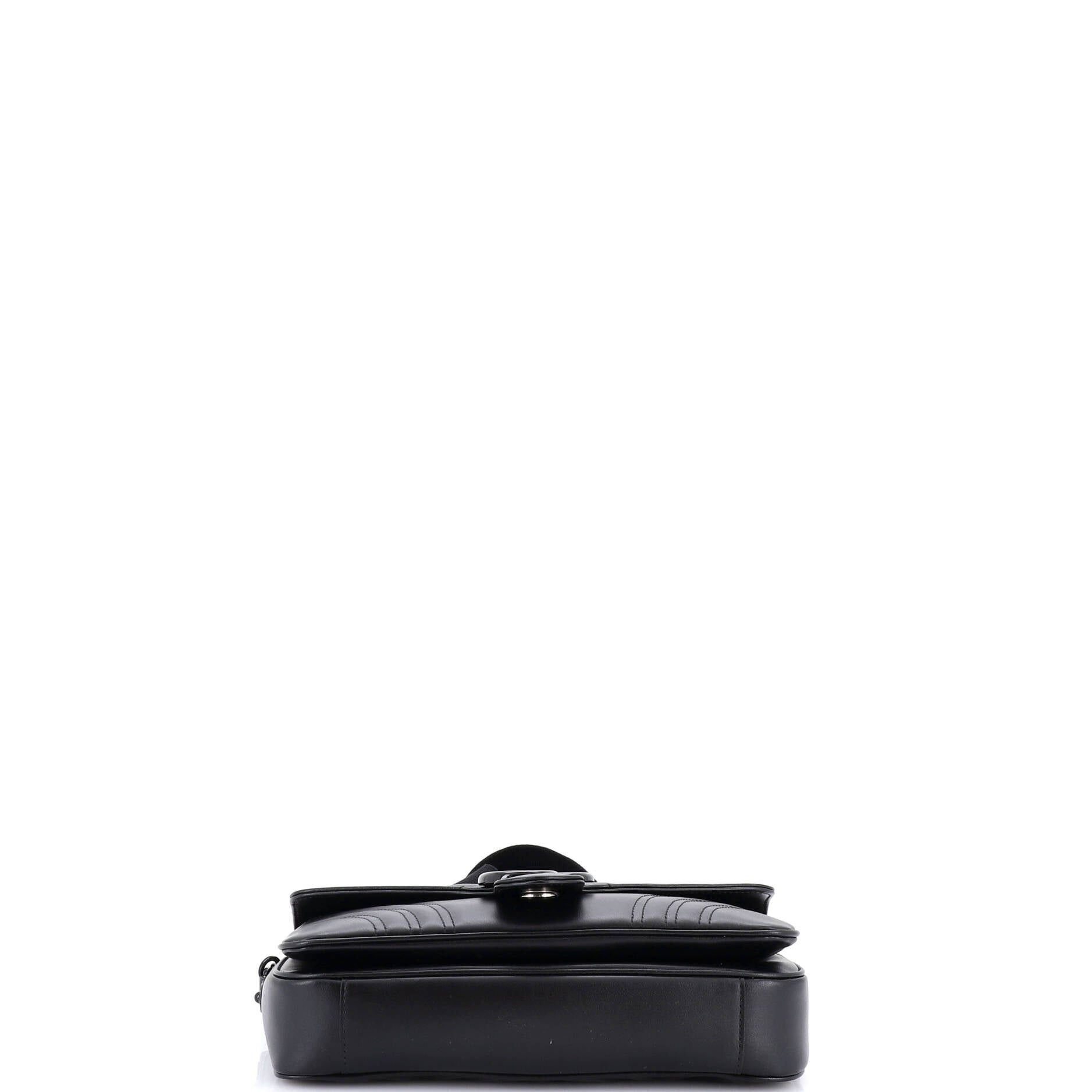 Gucci GG Marmont Monochrome Flap Bag Size ONE SIZE - 4 Thumbnail