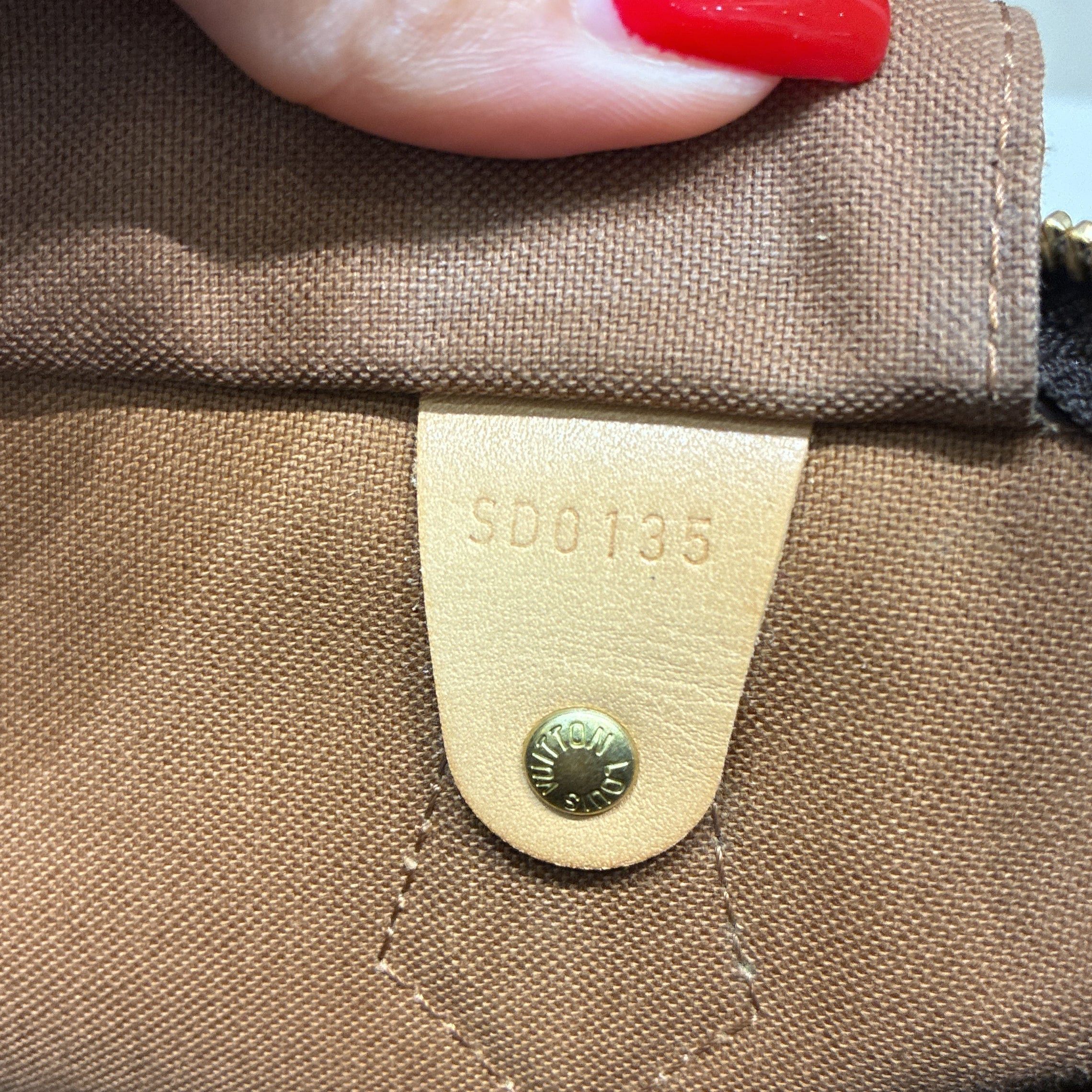Louis Vuitton Speedy Handbag Size ONE SIZE - 9 Thumbnail