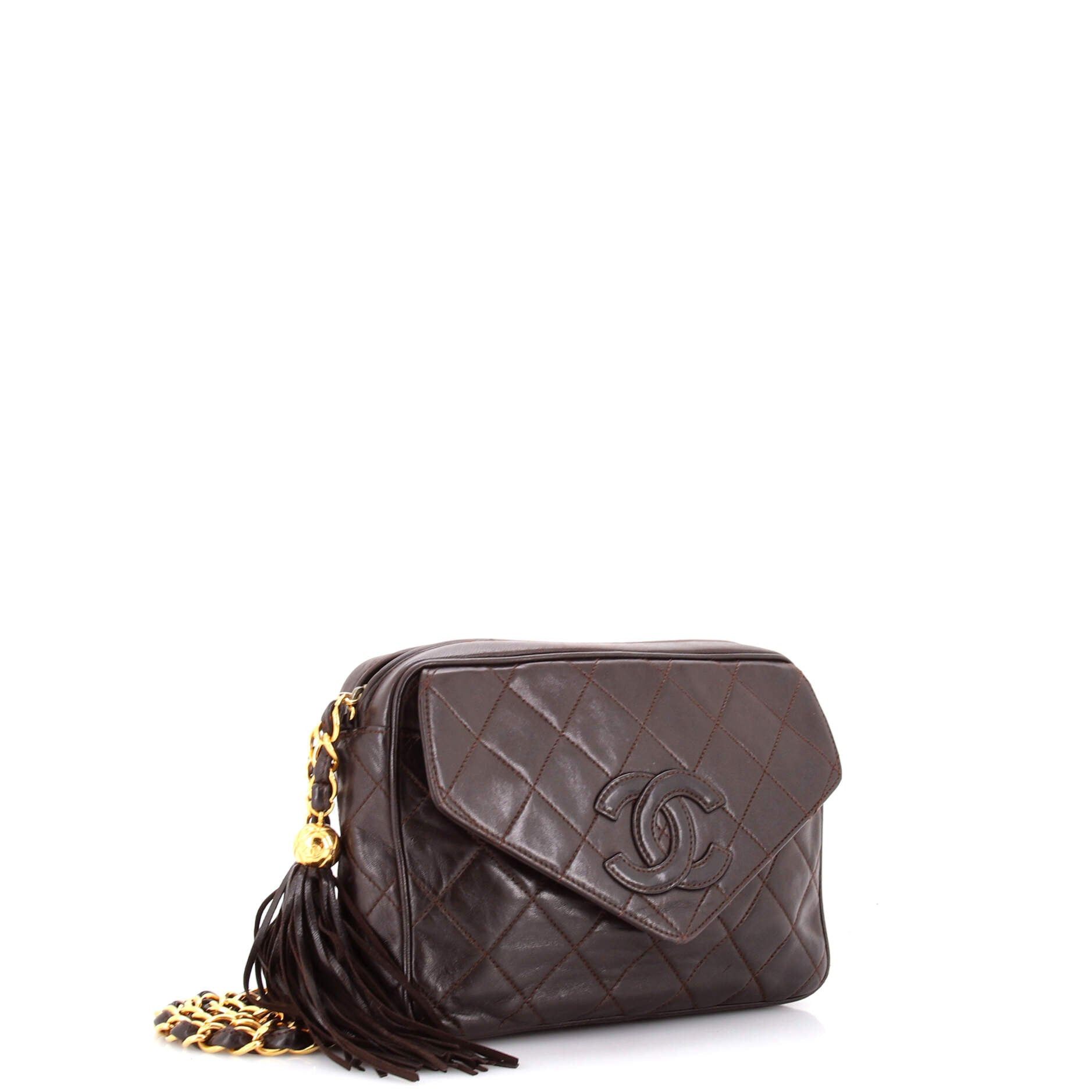 Chanel Vintage Diamond CC Flap Pocket Camera Bag Size ONE SIZE - 2 Thumbnail