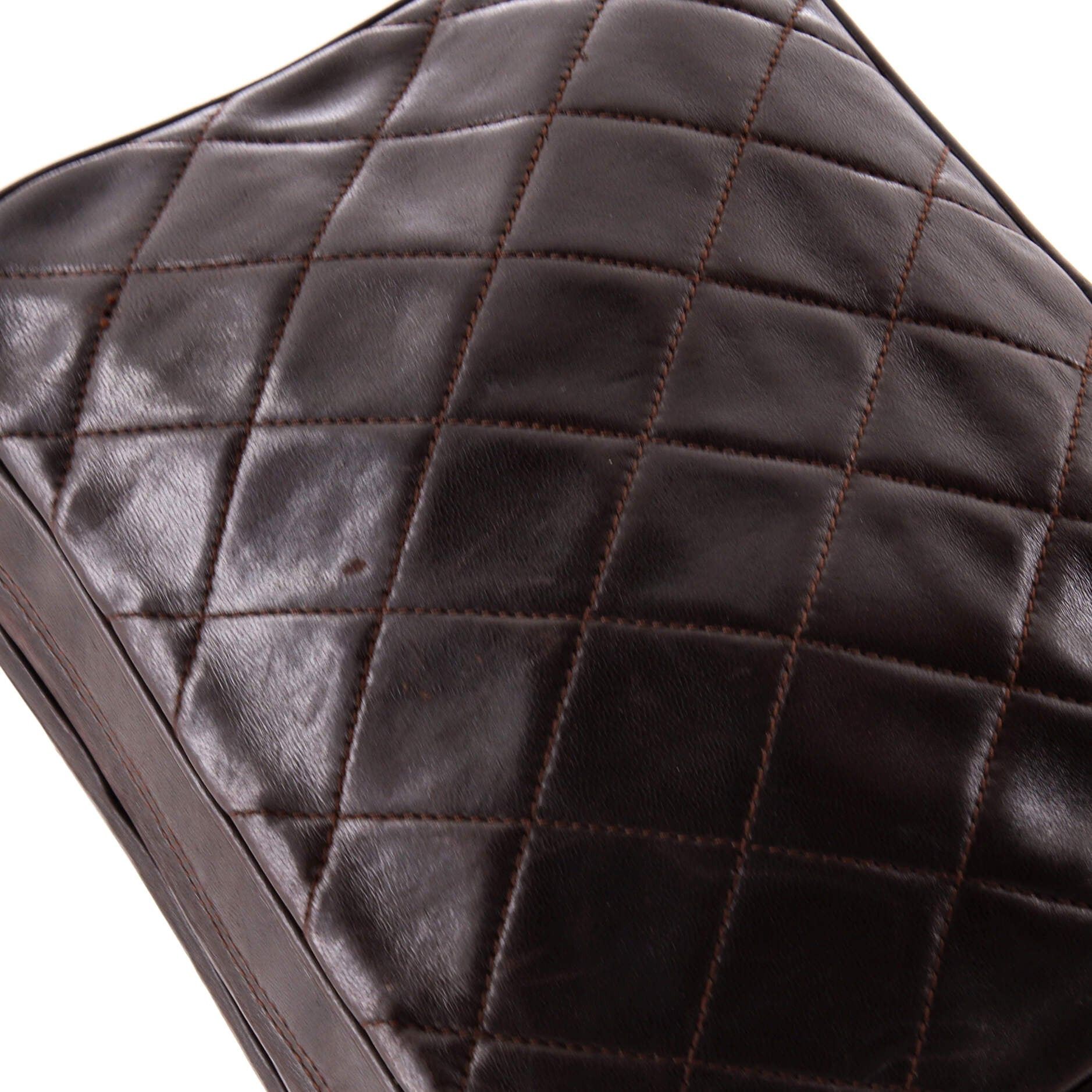 Chanel Vintage Diamond CC Flap Pocket Camera Bag Size ONE SIZE - 8 Thumbnail