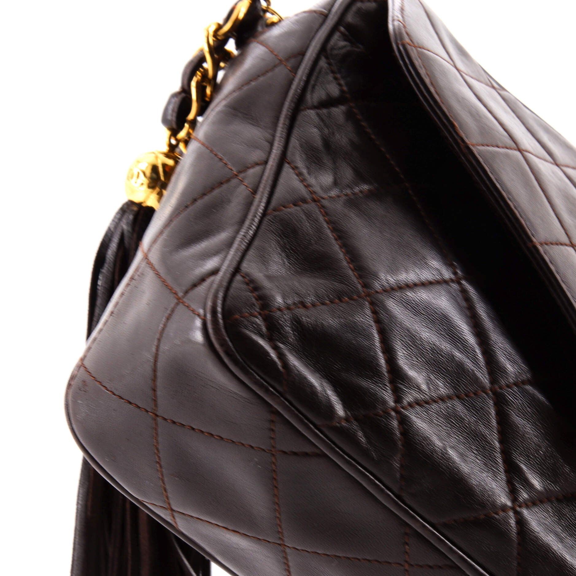 Chanel Vintage Diamond CC Flap Pocket Camera Bag Size ONE SIZE - 7 Thumbnail