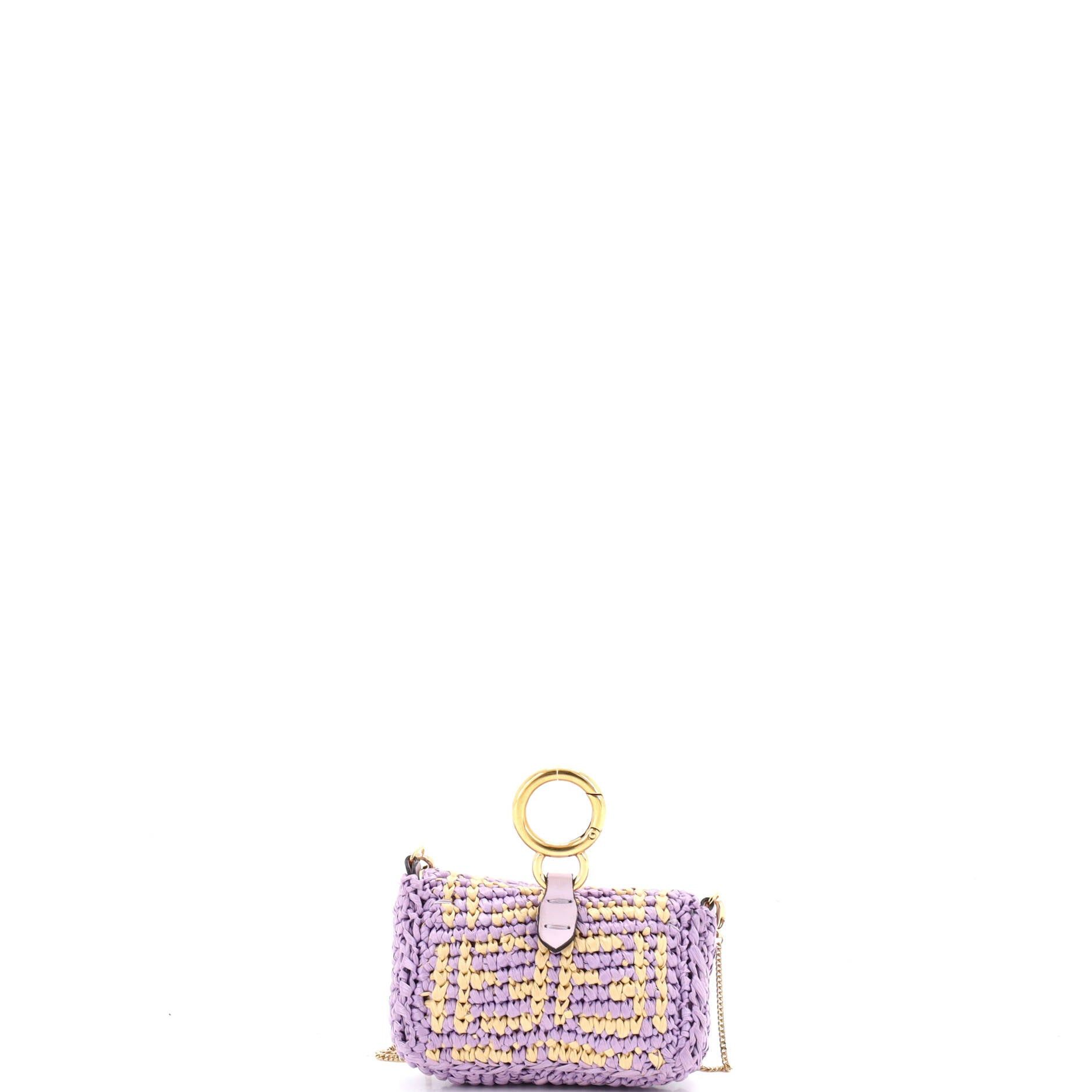 Fendi Chain Baguette Charm Bag Size ONE SIZE - 3 Thumbnail