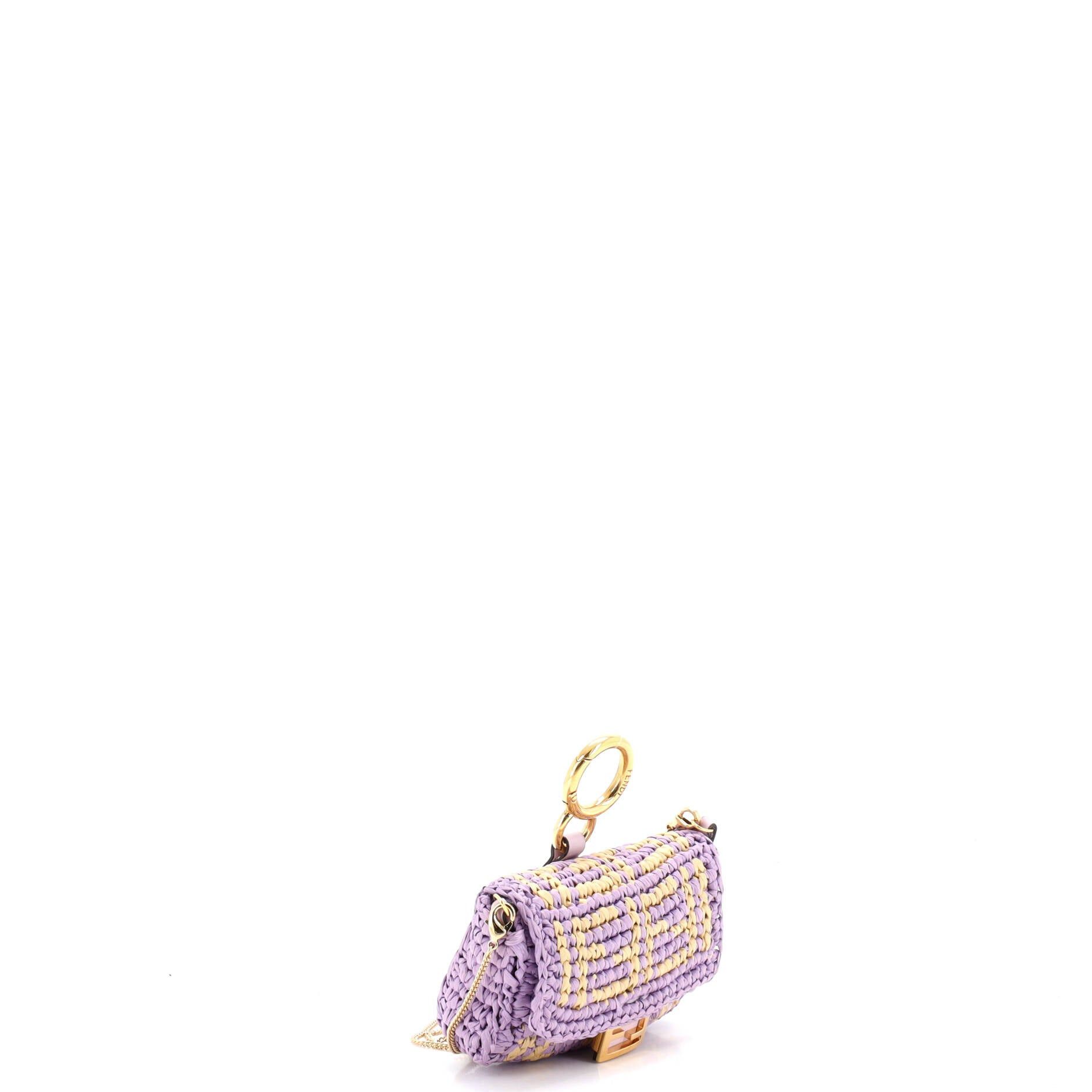 Fendi Chain Baguette Charm Bag Size ONE SIZE - 2 Thumbnail