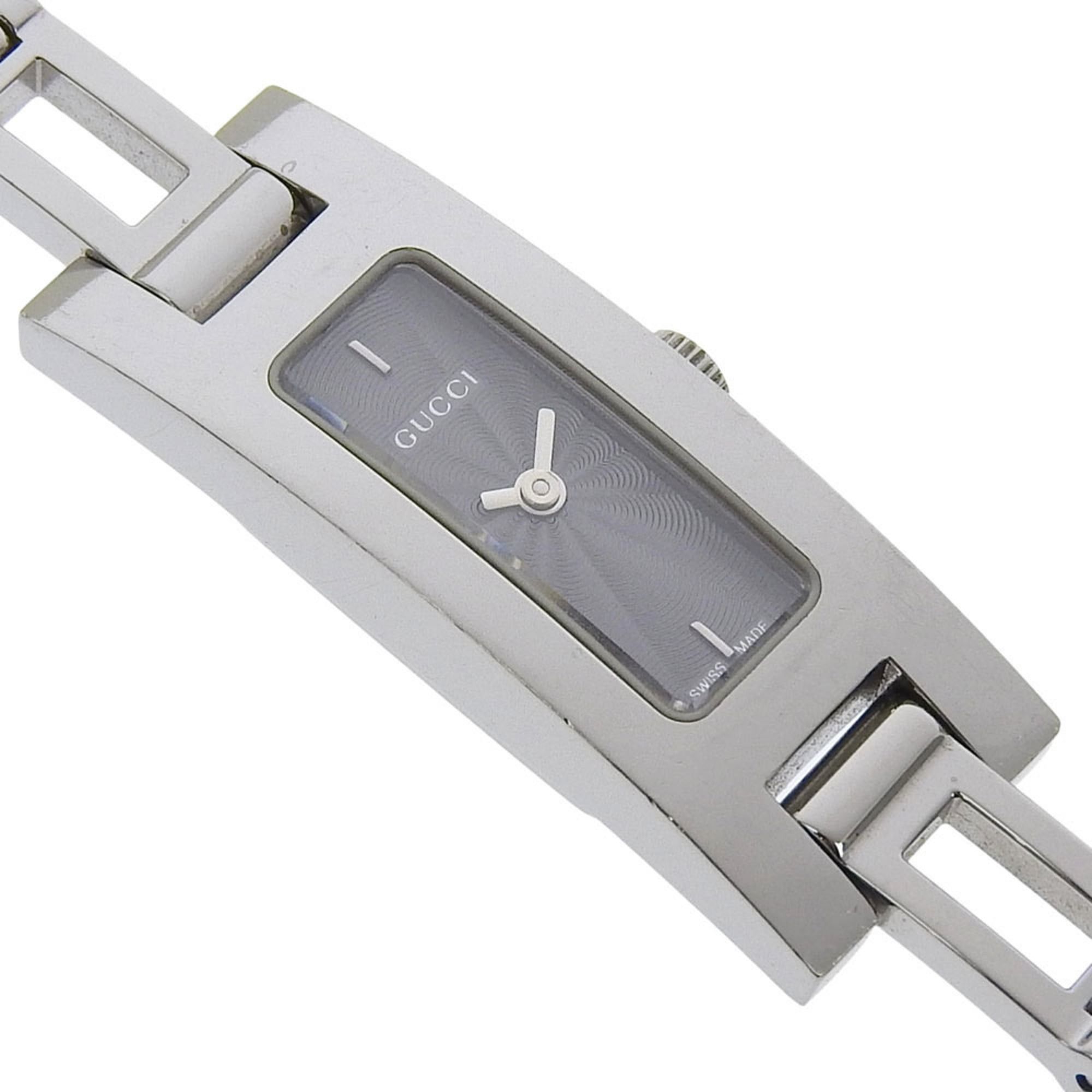 Gucci Gucci watch 3900L stainless steel quartz analog display black dial women's Size ONE SIZE - 3 Thumbnail