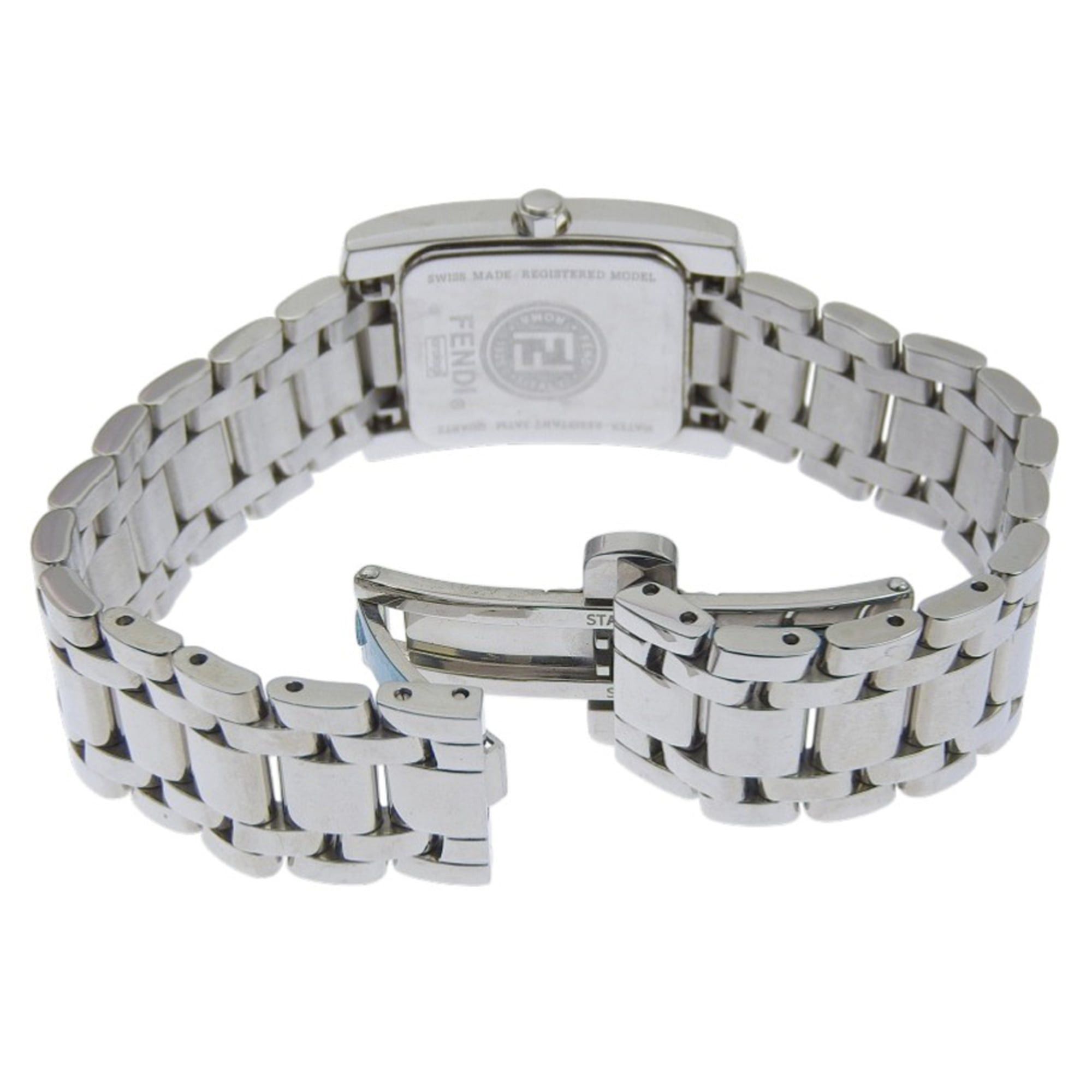 Fendi Fendi Olologi 7000L Stainless Steel Quartz Analog Watch with Black Dial - Women's Size ONE SIZE - 5 Thumbnail